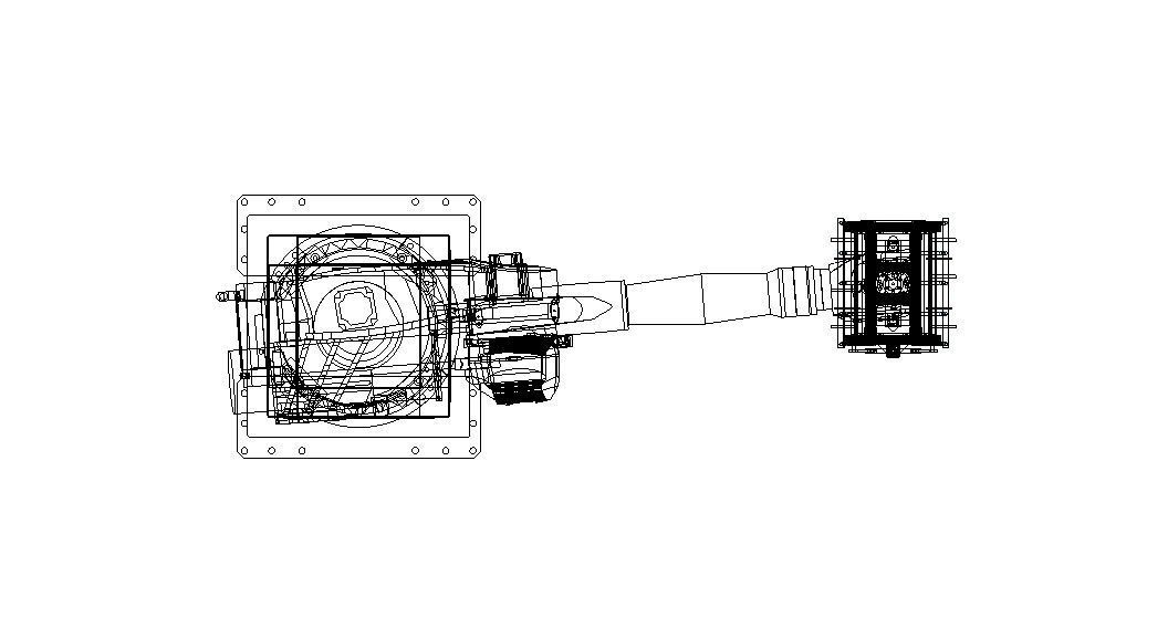 KUKA Robot KR 210-2K W Gripper Free 3D model_16