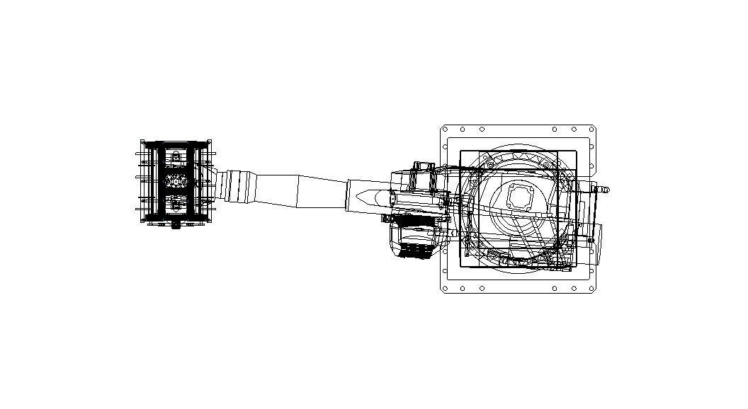 KUKA Robot KR 210-2K W Gripper Free 3D model_24