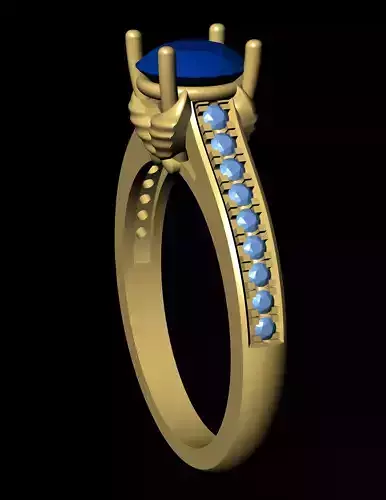 Diamond Solitaire Ring Jewellery for Women