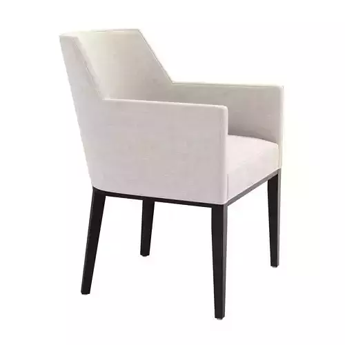 Bright furniture ENO ARM CHAIR WITH HIGH BACK 3D model