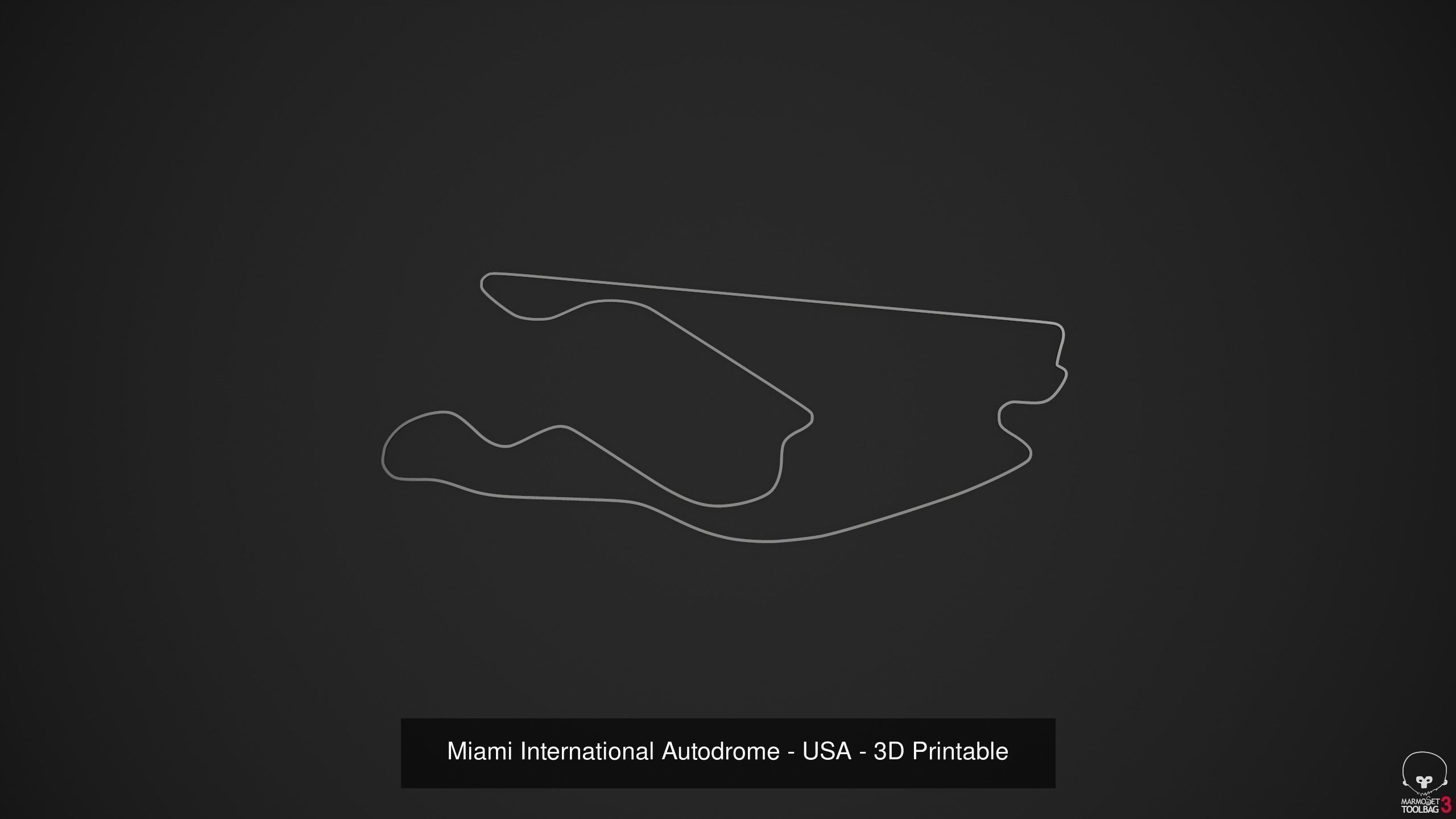 FIA Formula 1 World Championship 2022 - 3D Printable Tracks 3D Model Collection_49