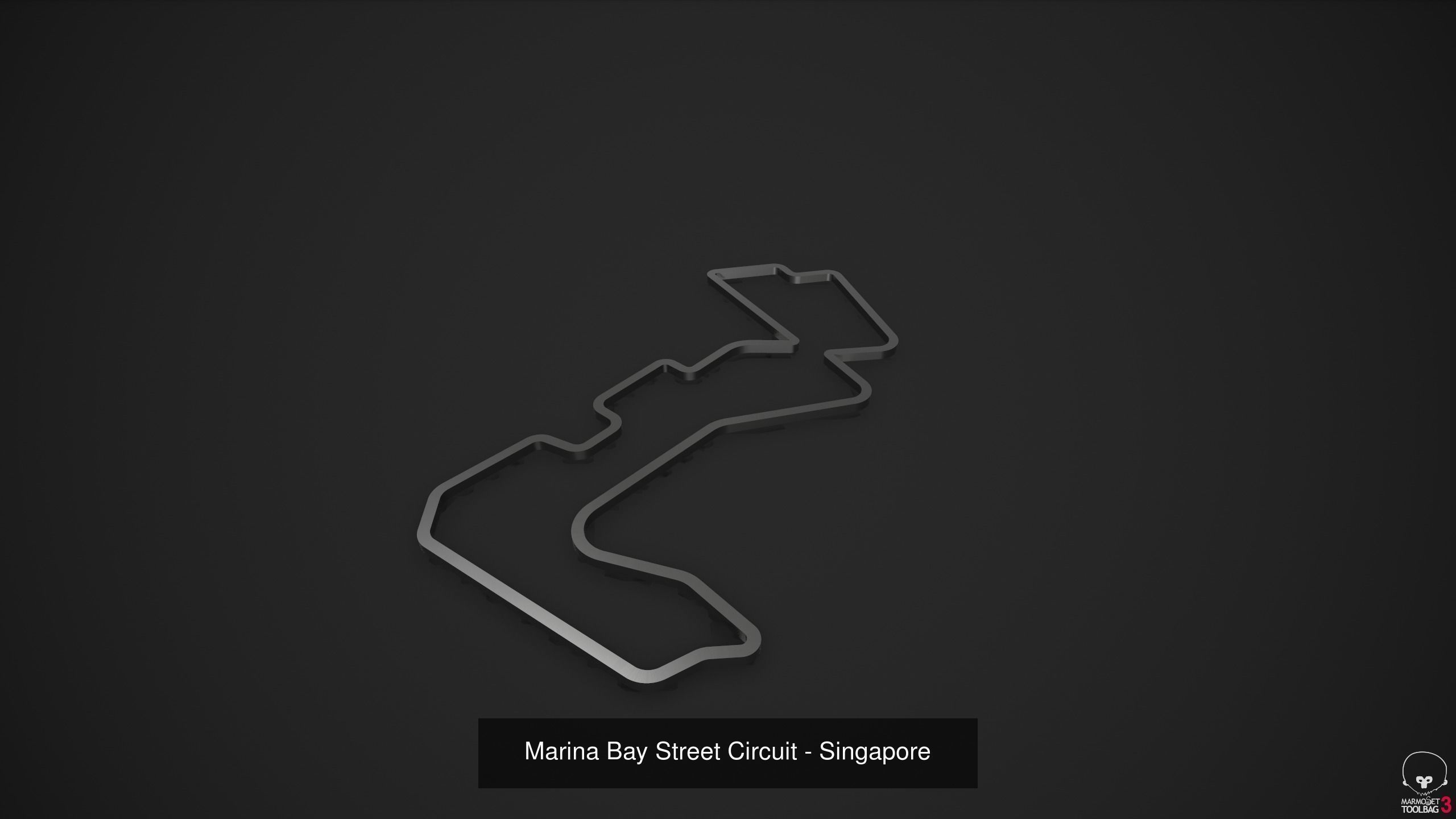FIA Formula 1 World Championship 2022 - 3D Printable Tracks 3D Model Collection_41