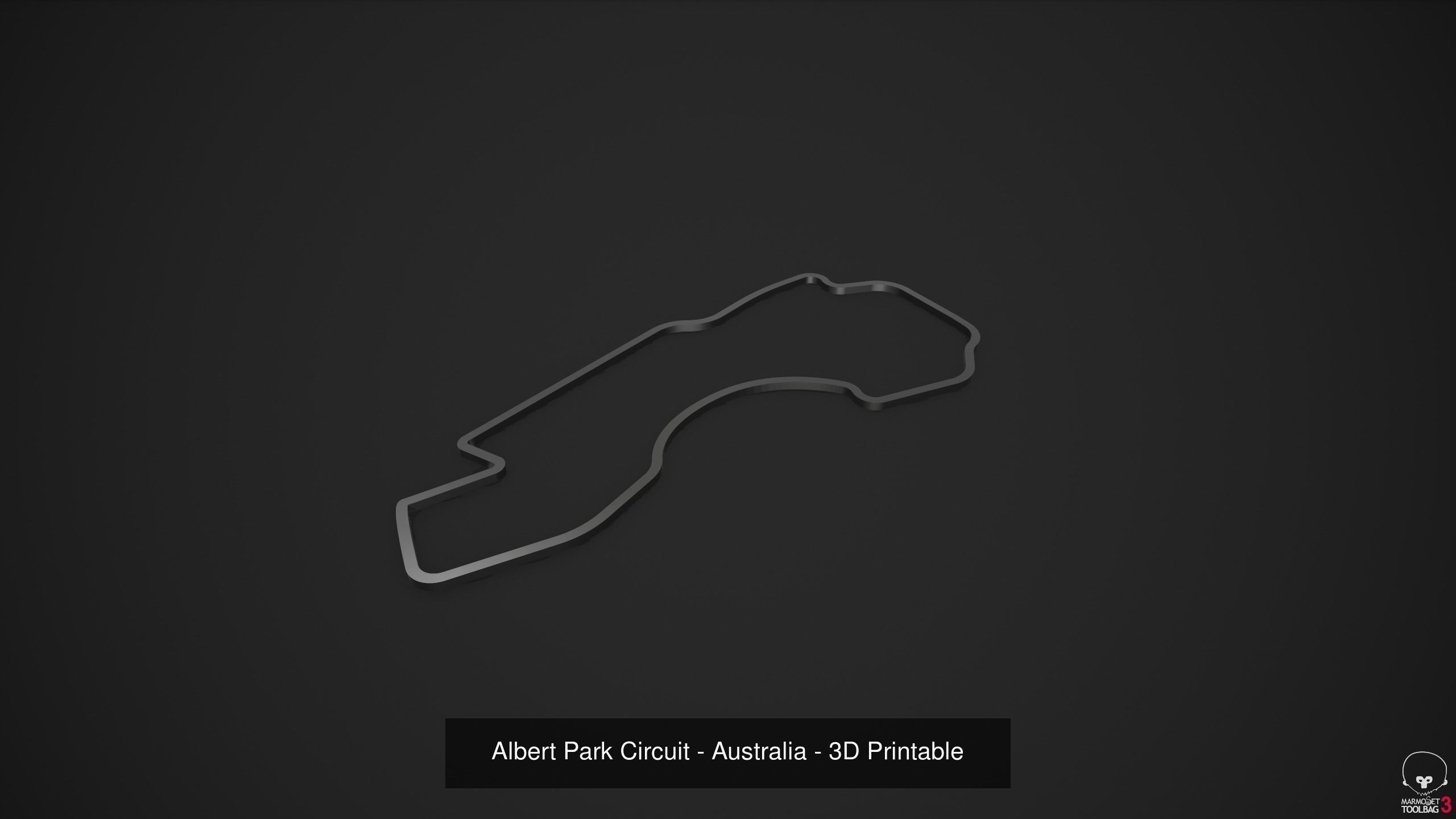 FIA Formula 1 World Championship 2022 - 3D Printable Tracks 3D Model Collection_26