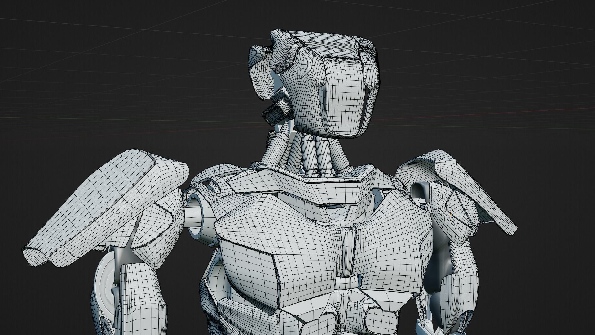 MECH-110 Low-poly 3D model_6