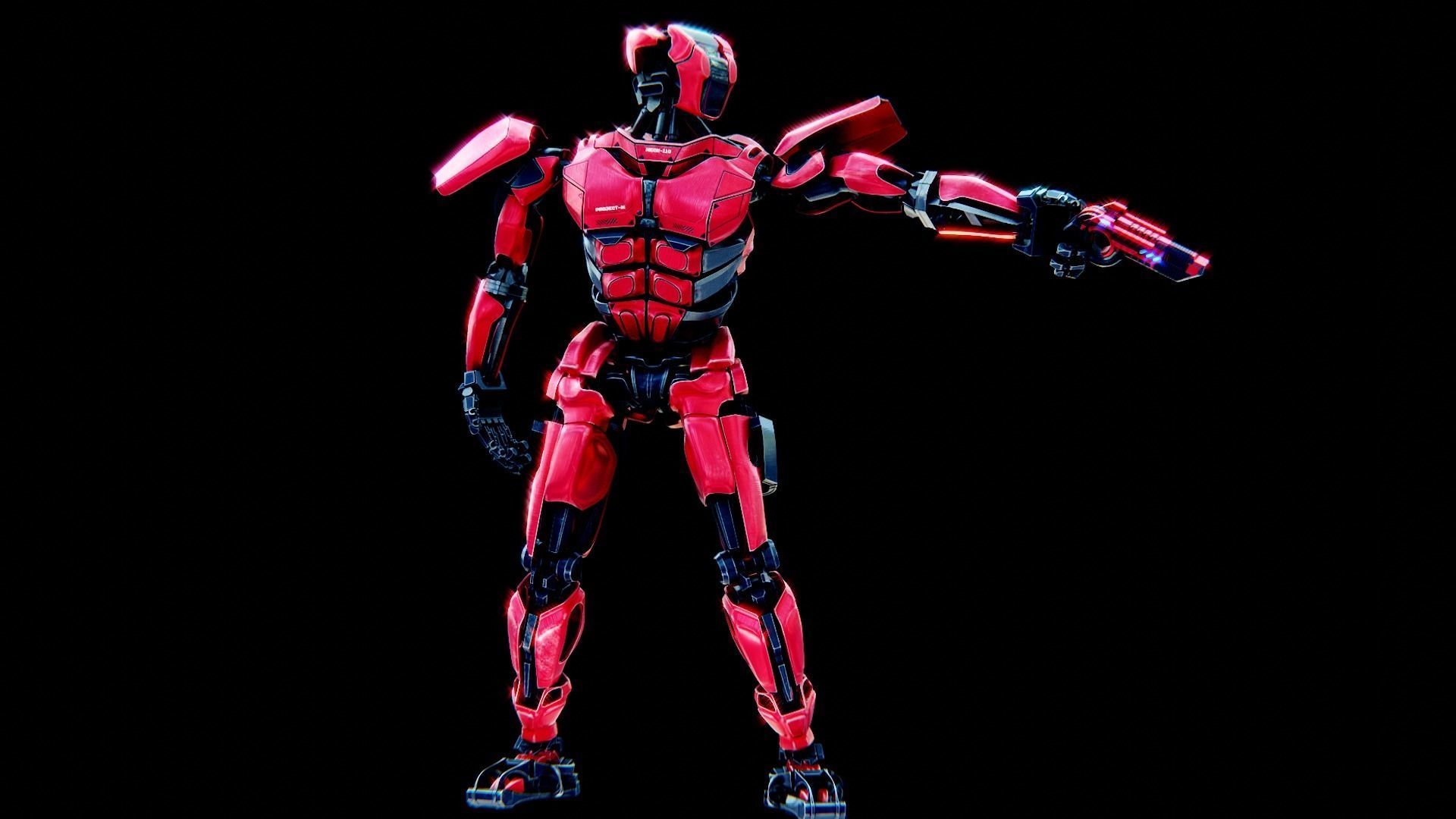 MECH-110 Low-poly 3D model_9