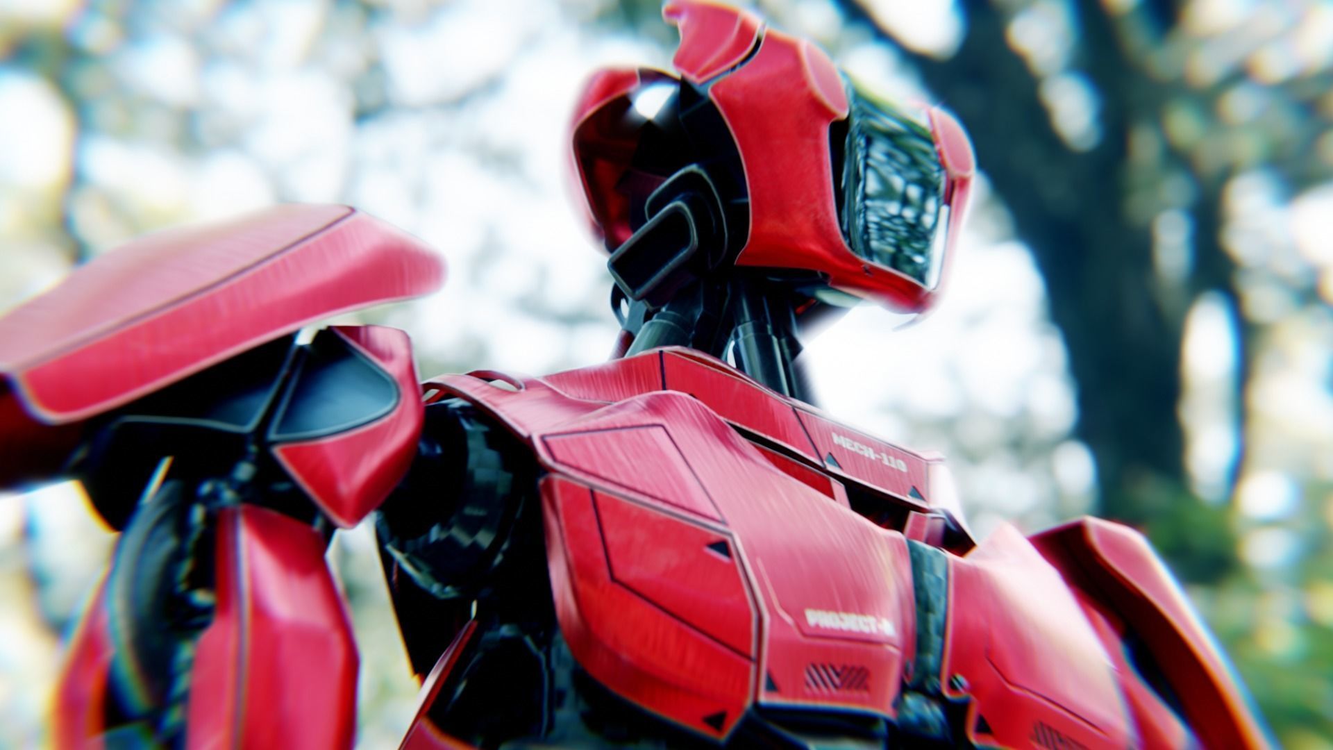 MECH-110 Low-poly 3D model_7