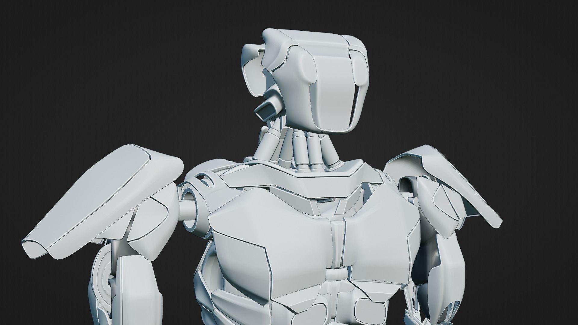 MECH-110 Low-poly 3D model_3