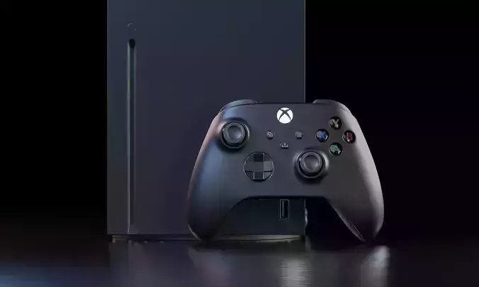 Xbox Series X 3D model