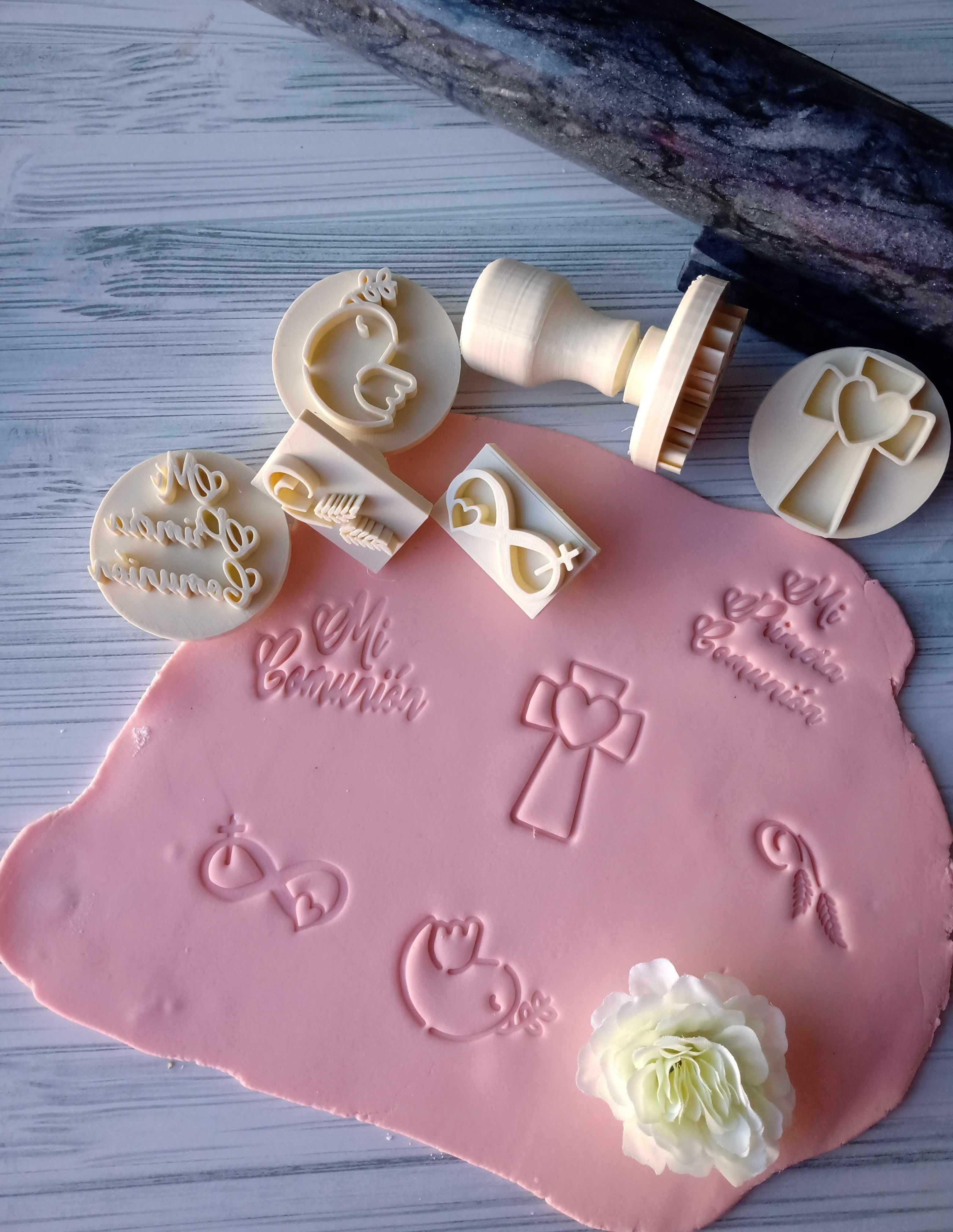 Combo x 10 Set de Sellos con Mango Interacambiable Varios 3D print model_20