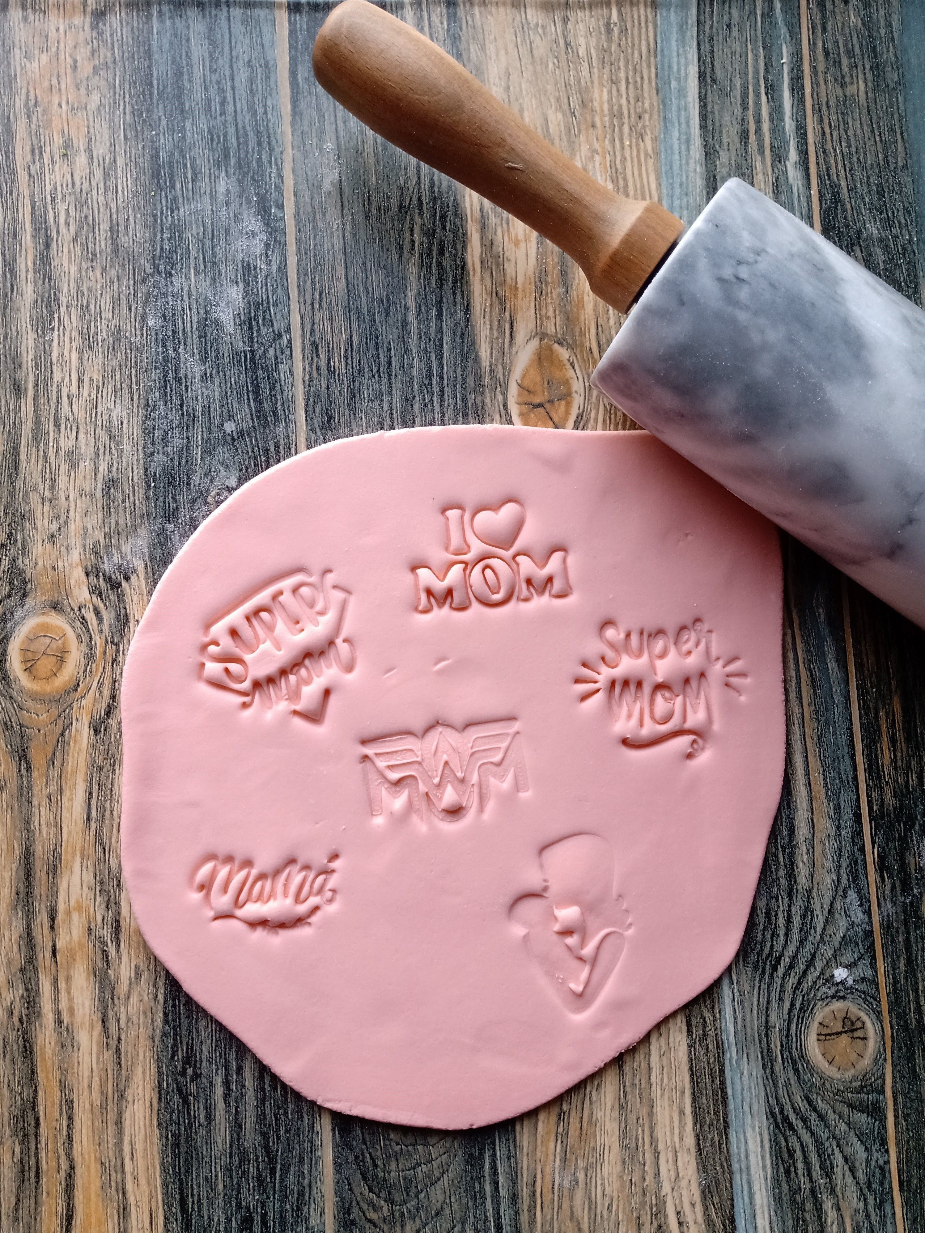 Combo x 10 Set de Sellos con Mango Interacambiable Varios 3D print model_3