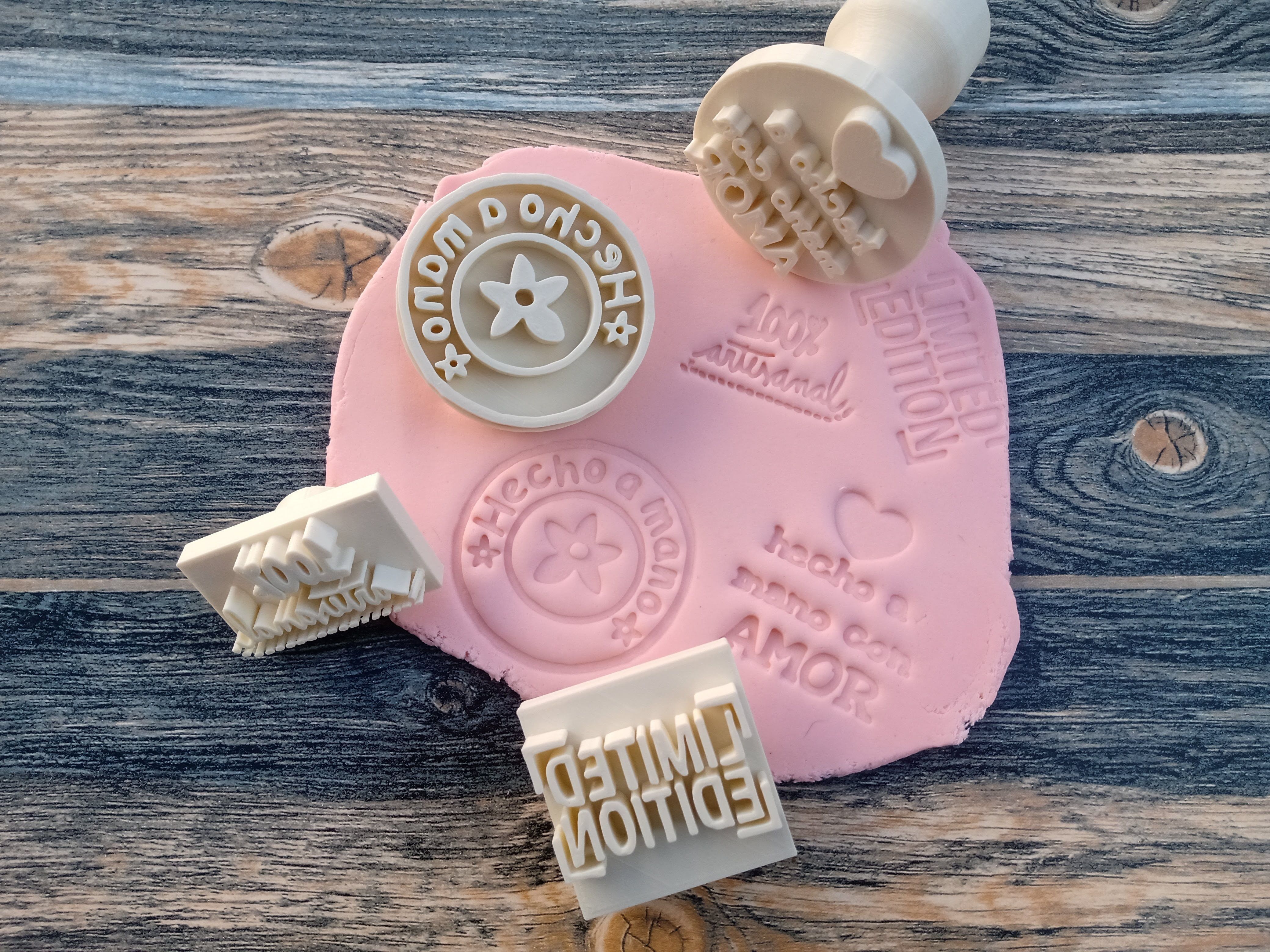 Combo x 10 Set de Sellos con Mango Interacambiable Varios 3D print model_17