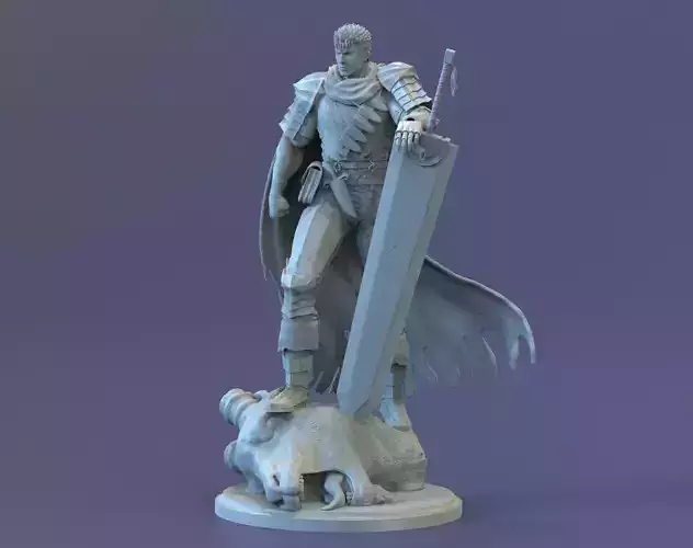 Berserk - GUTS 3D print model