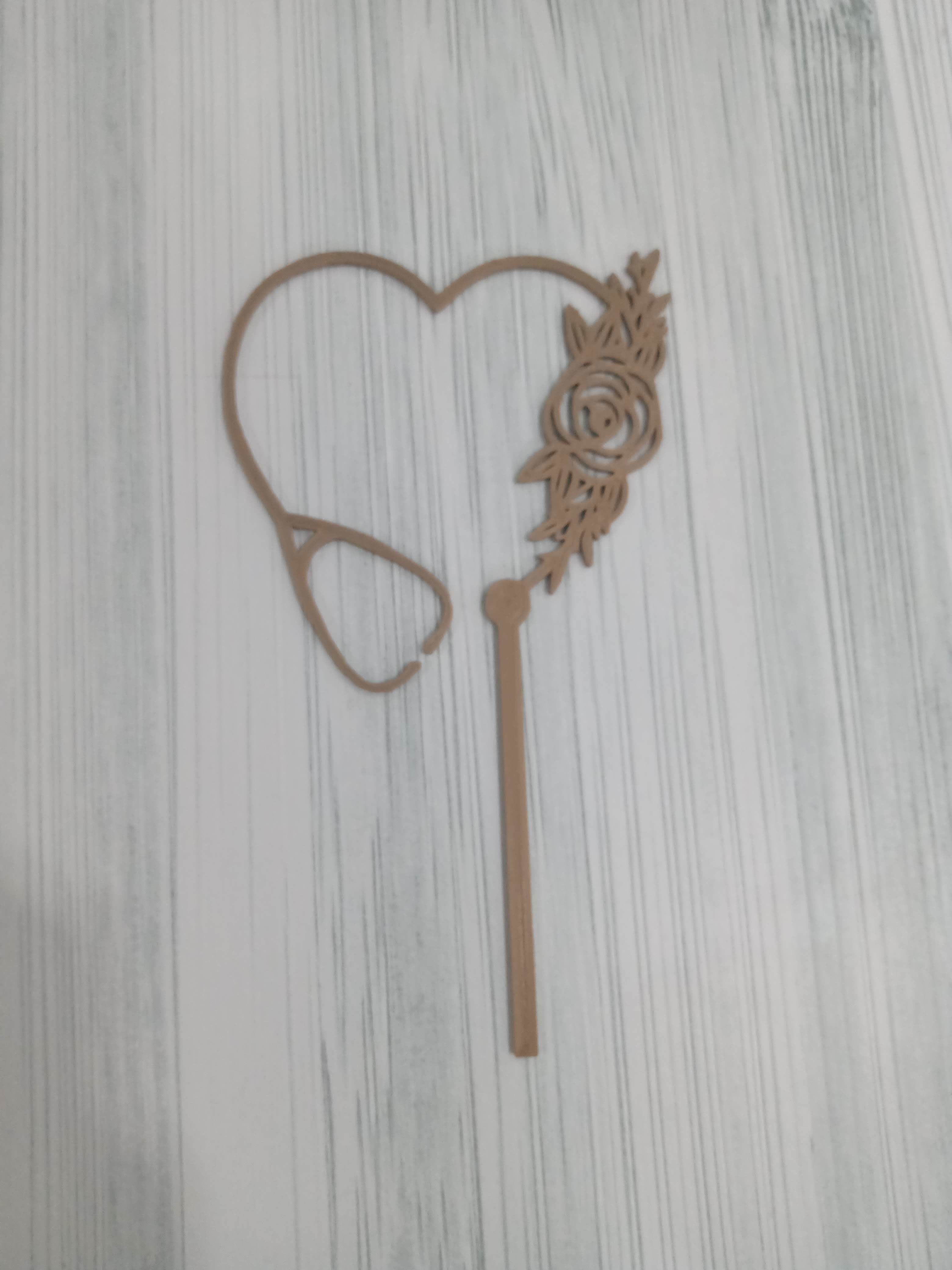 Combo x 100 Toppers Adornos para torta  3D print model_9