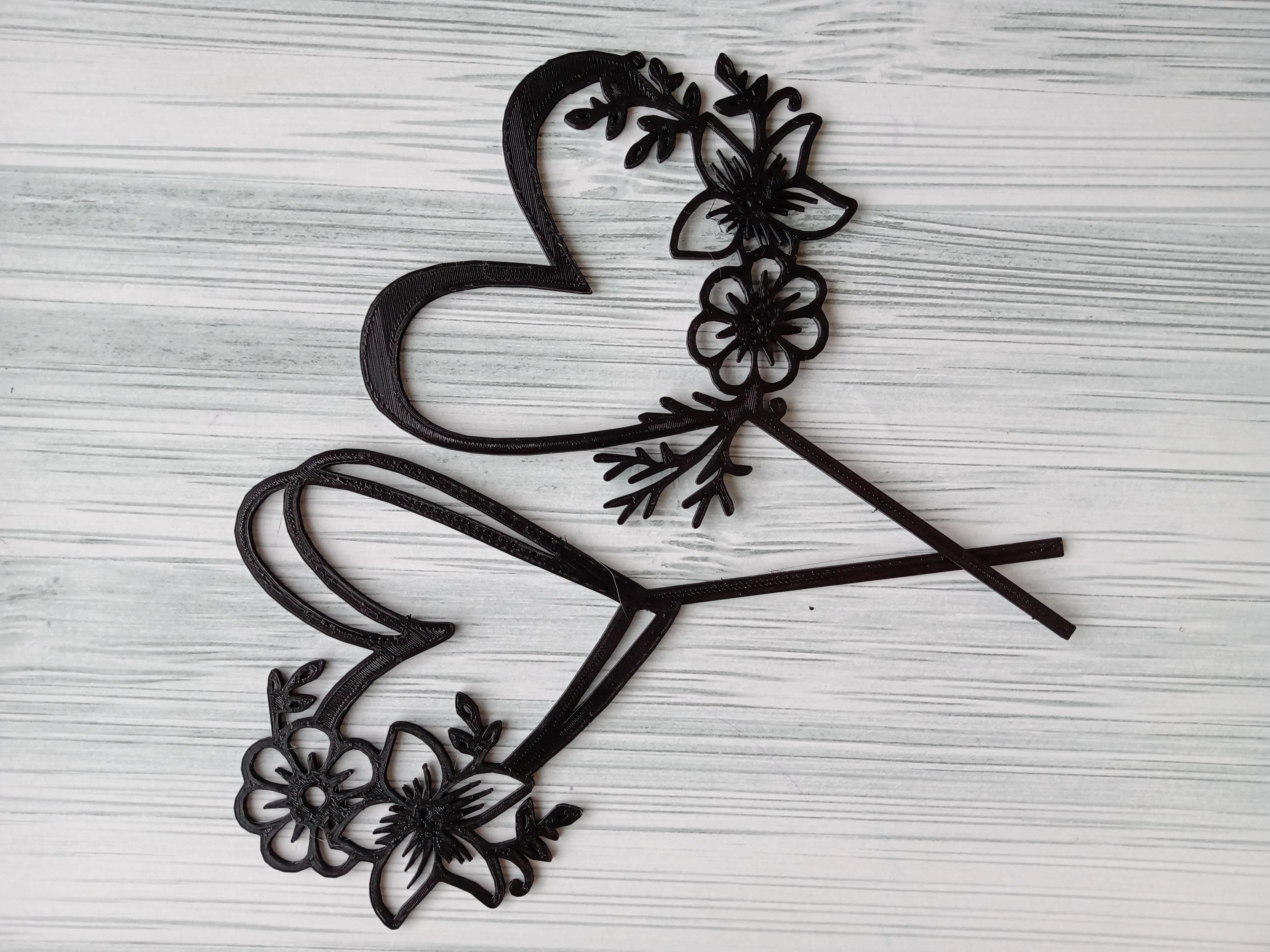 Combo x 100 Toppers Adornos para torta  3D print model_24