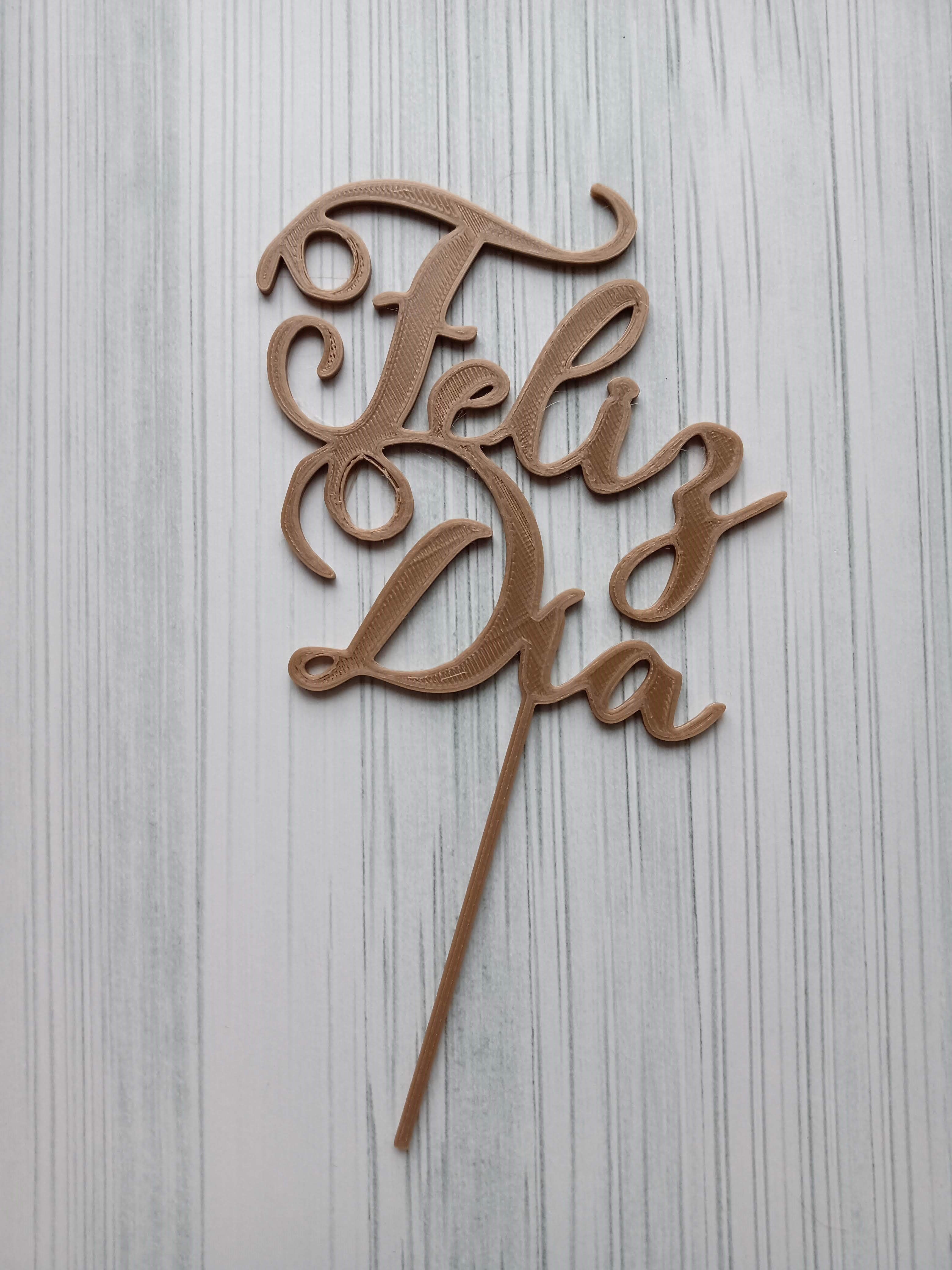 Combo x 100 Toppers Adornos para torta  3D print model_20