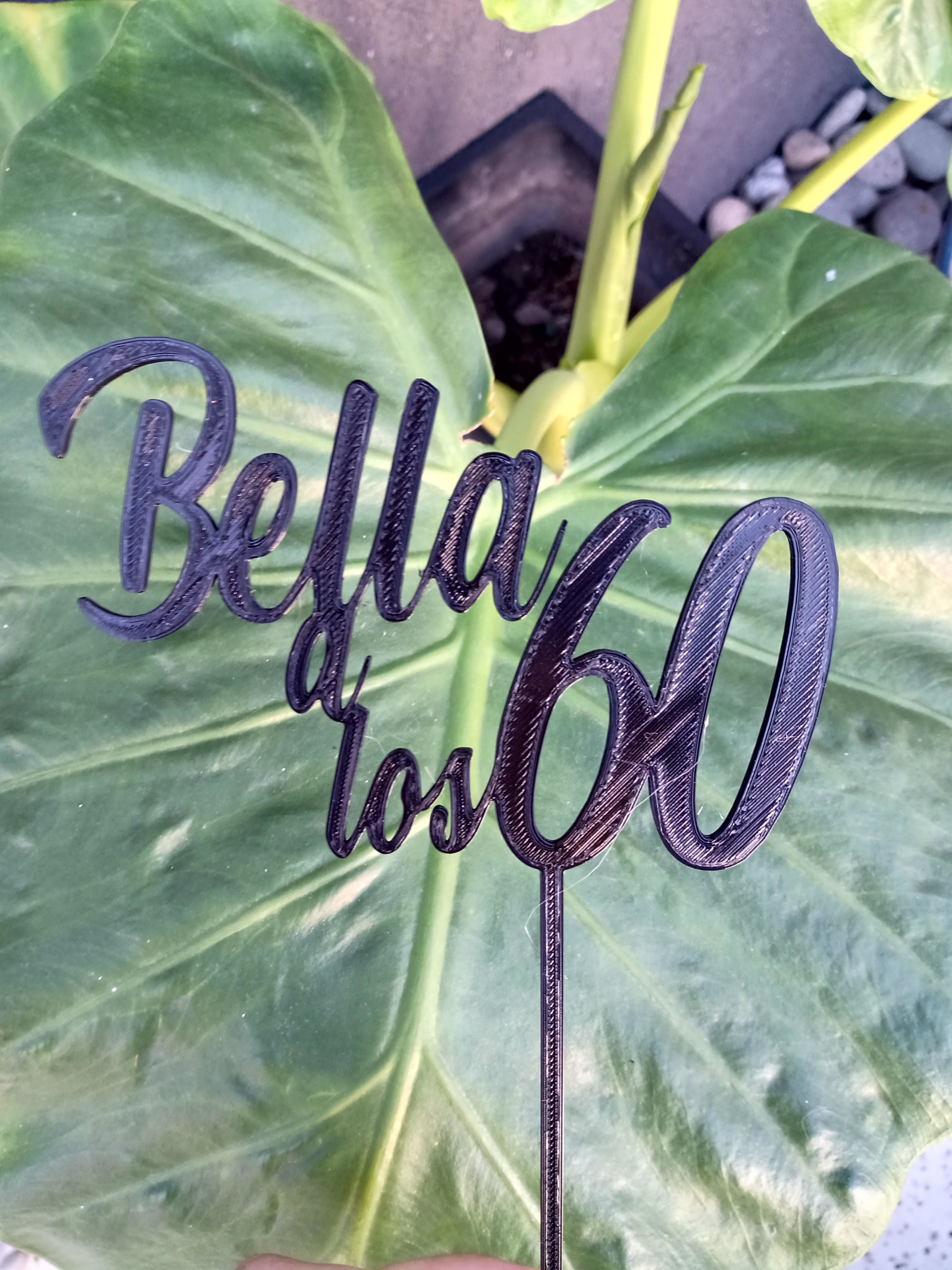 Combo x 100 Toppers Adornos para torta  3D print model_14