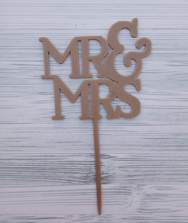 Combo x 100 Toppers Adornos para torta  3D print model_15