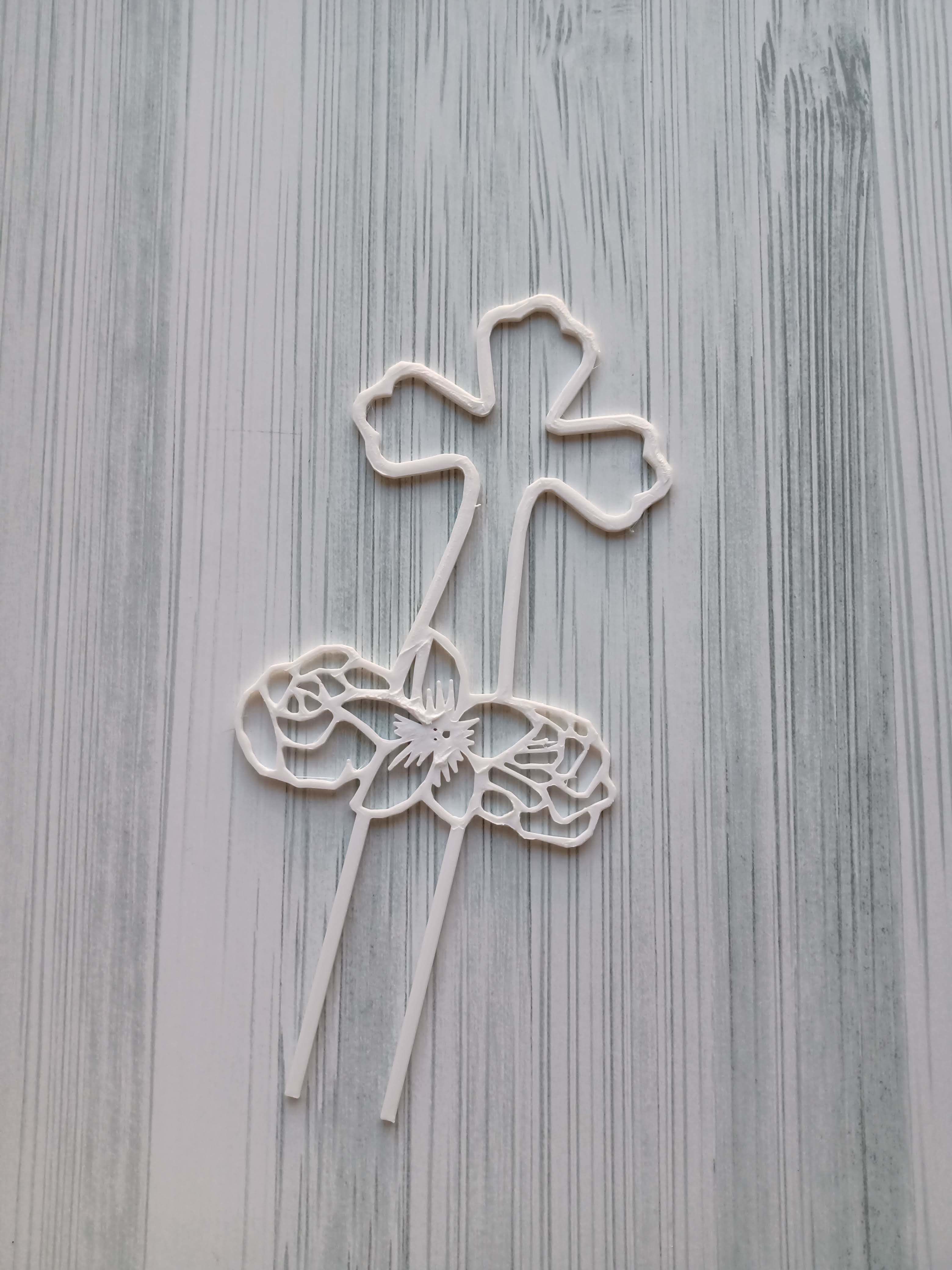 Combo x 100 Toppers Adornos para torta  3D print model_13