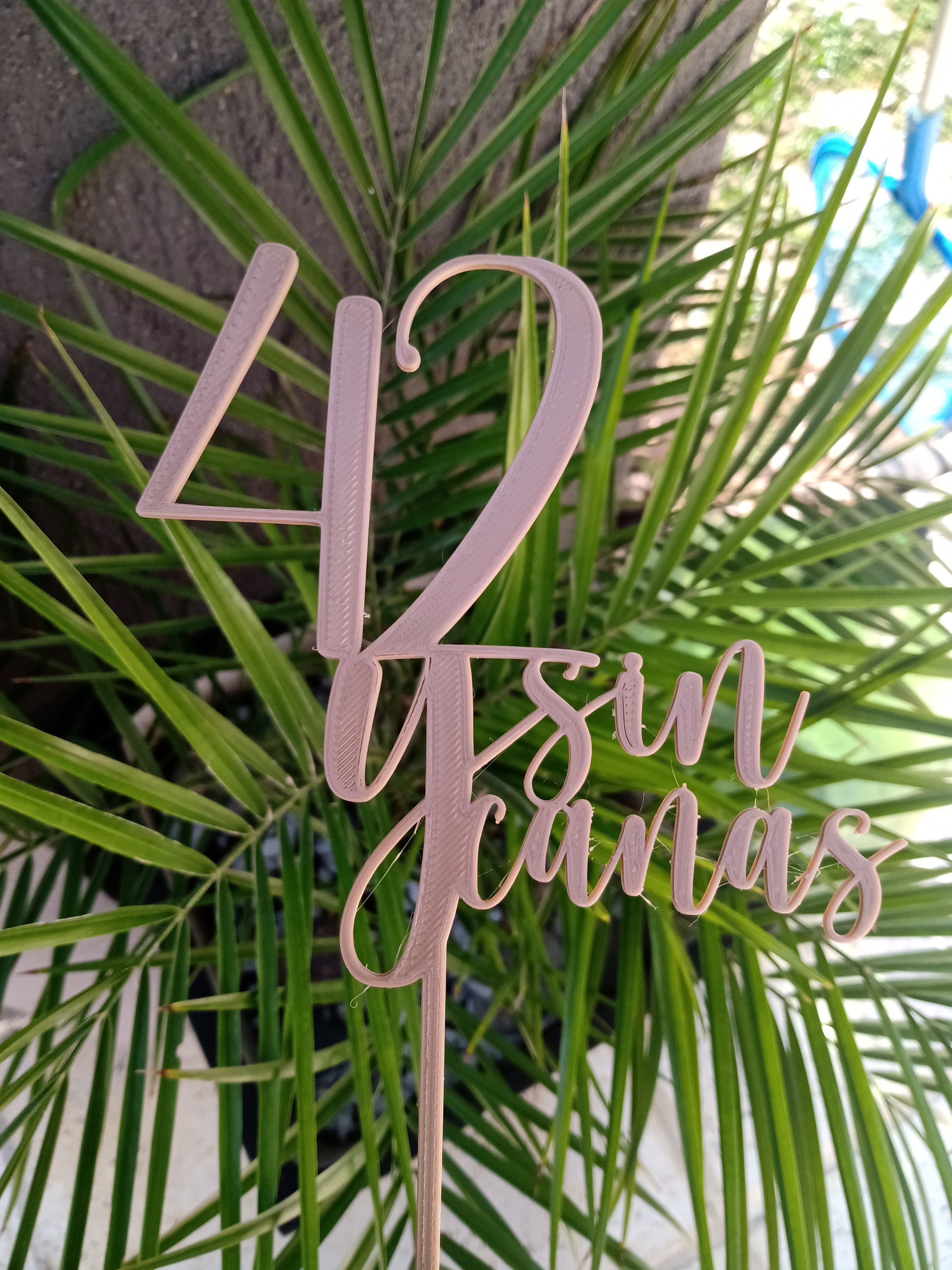 Combo x 100 Toppers Adornos para torta  3D print model_25