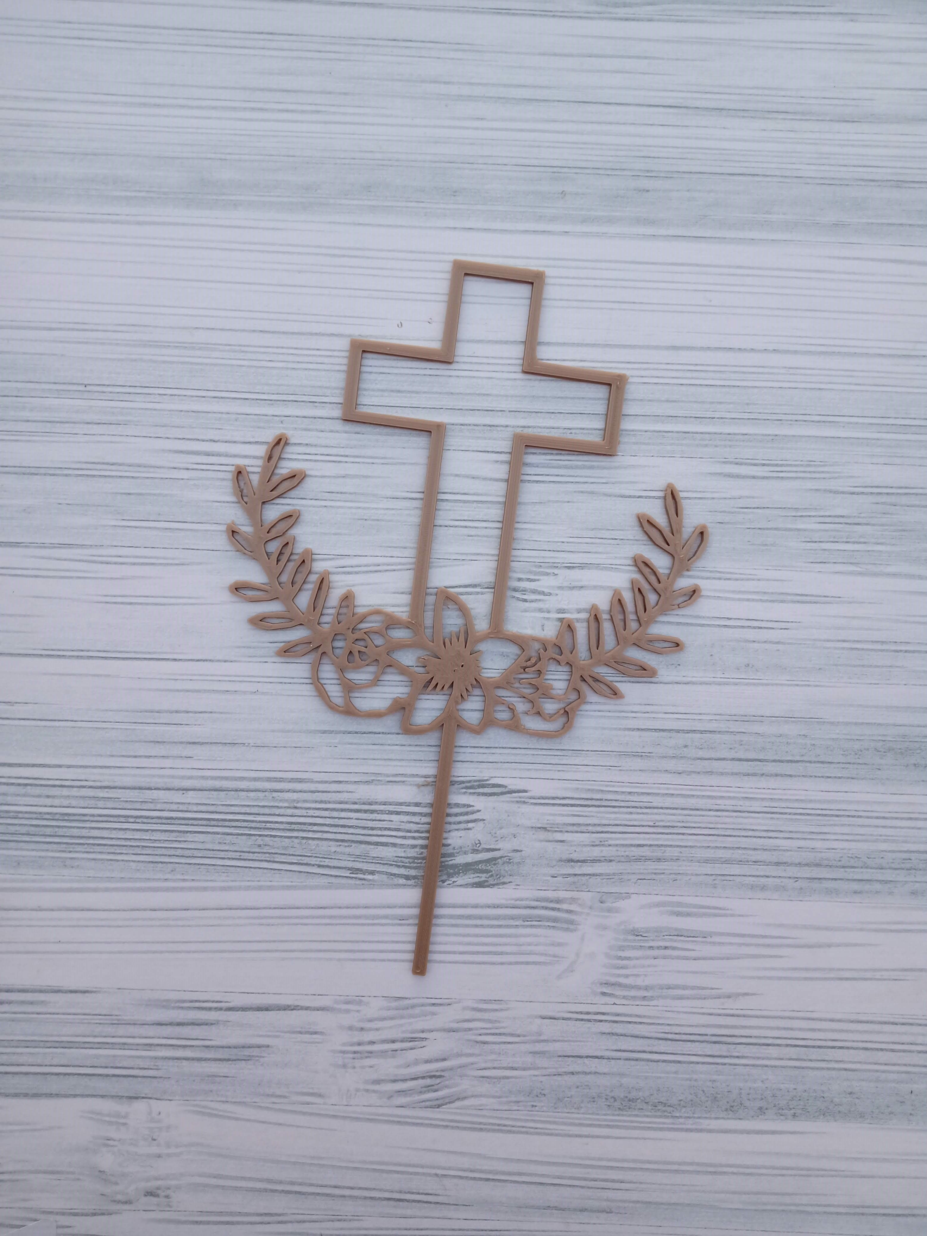 Combo x 100 Toppers Adornos para torta  3D print model_18