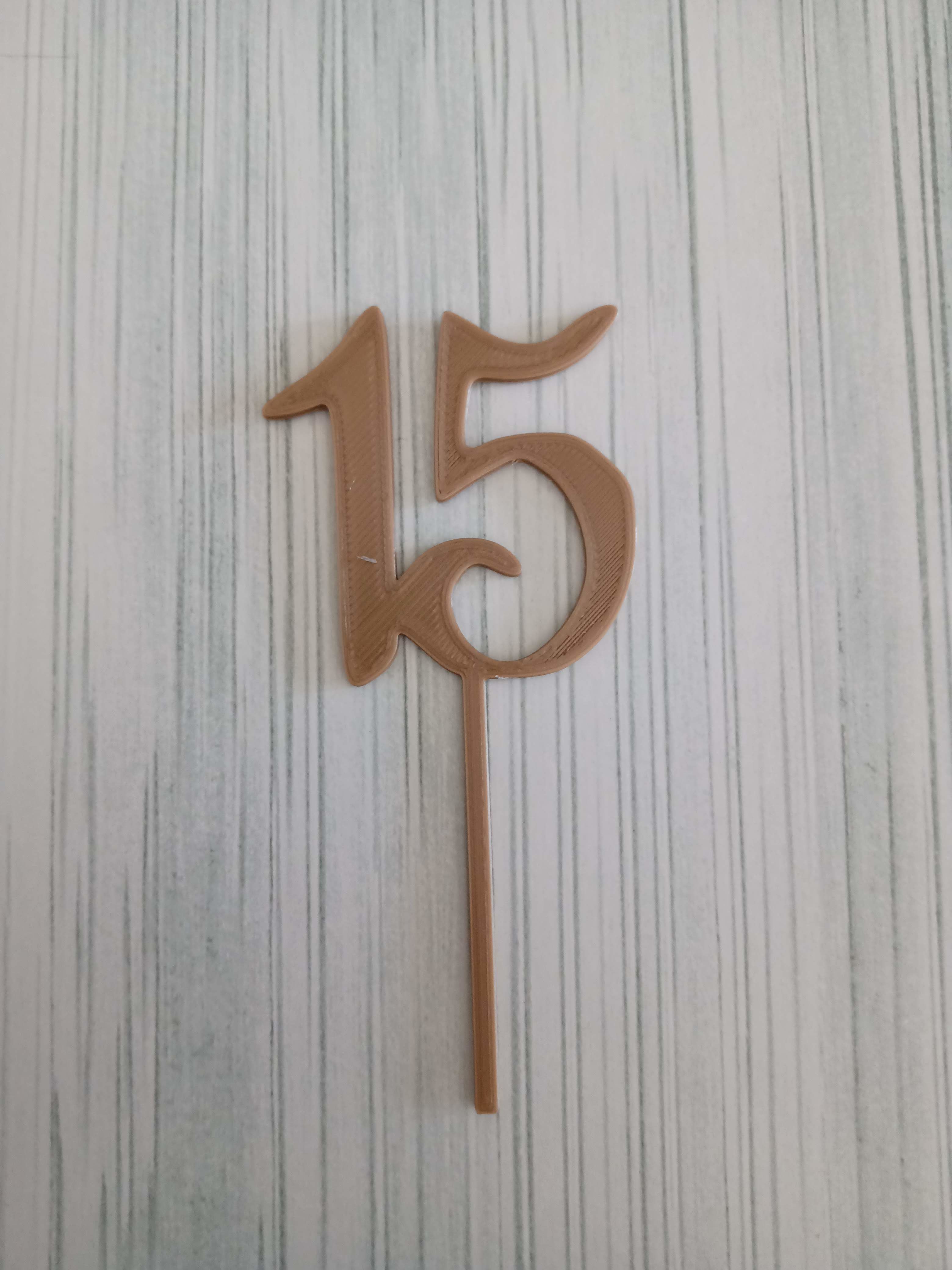 Combo x 100 Toppers Adornos para torta  3D print model_12