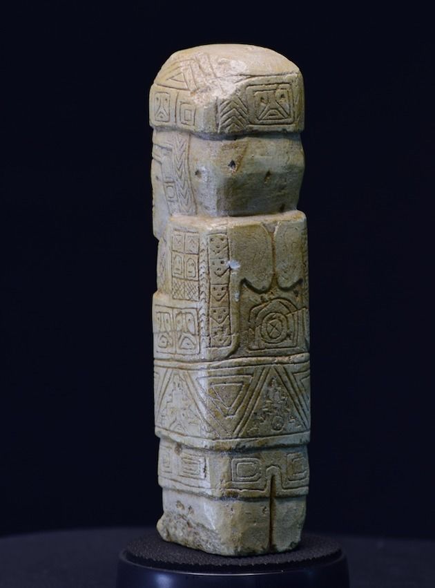 Tiwanaku replica statue 3D print model_3