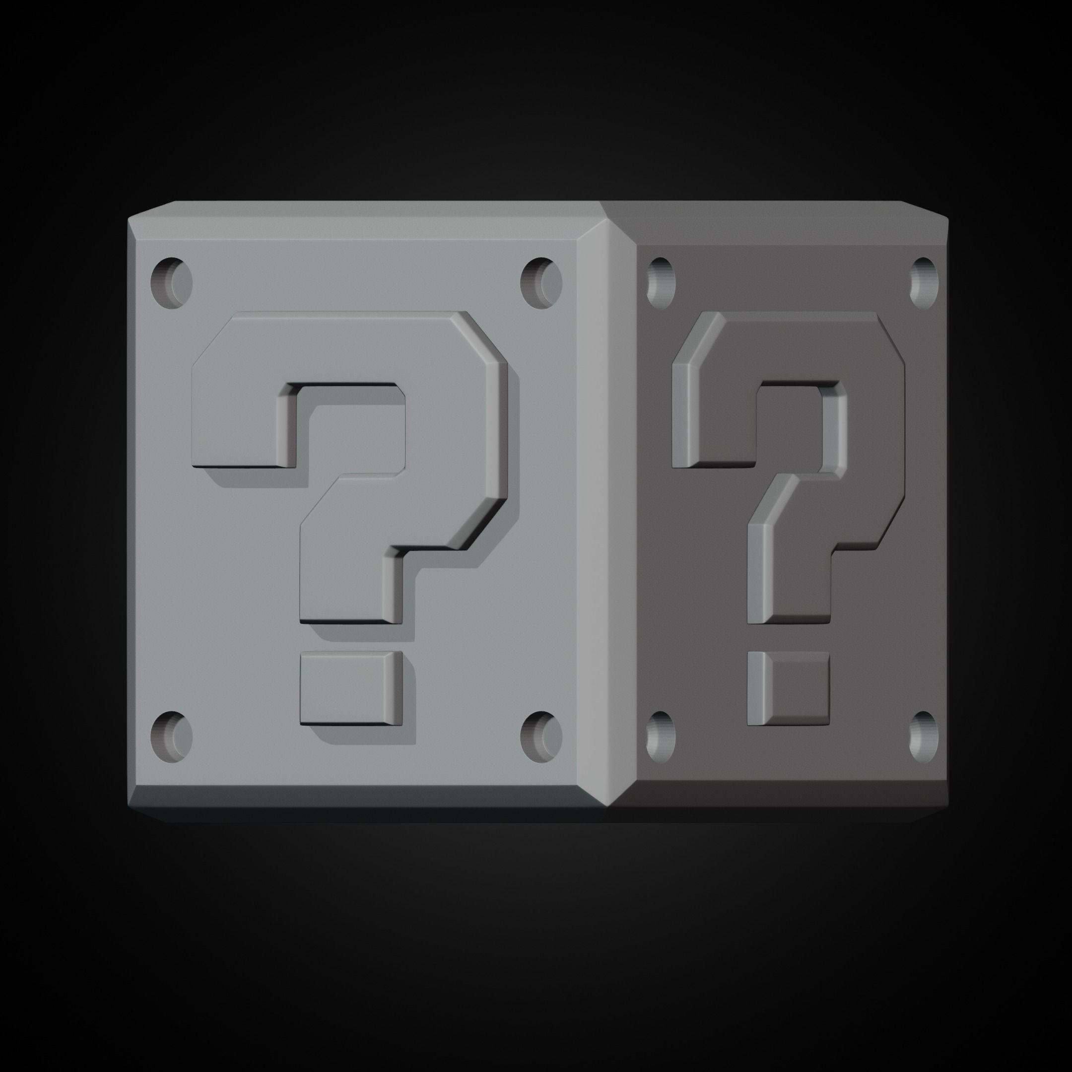 Super Mario Bros Movie Question Block 3D print model_14