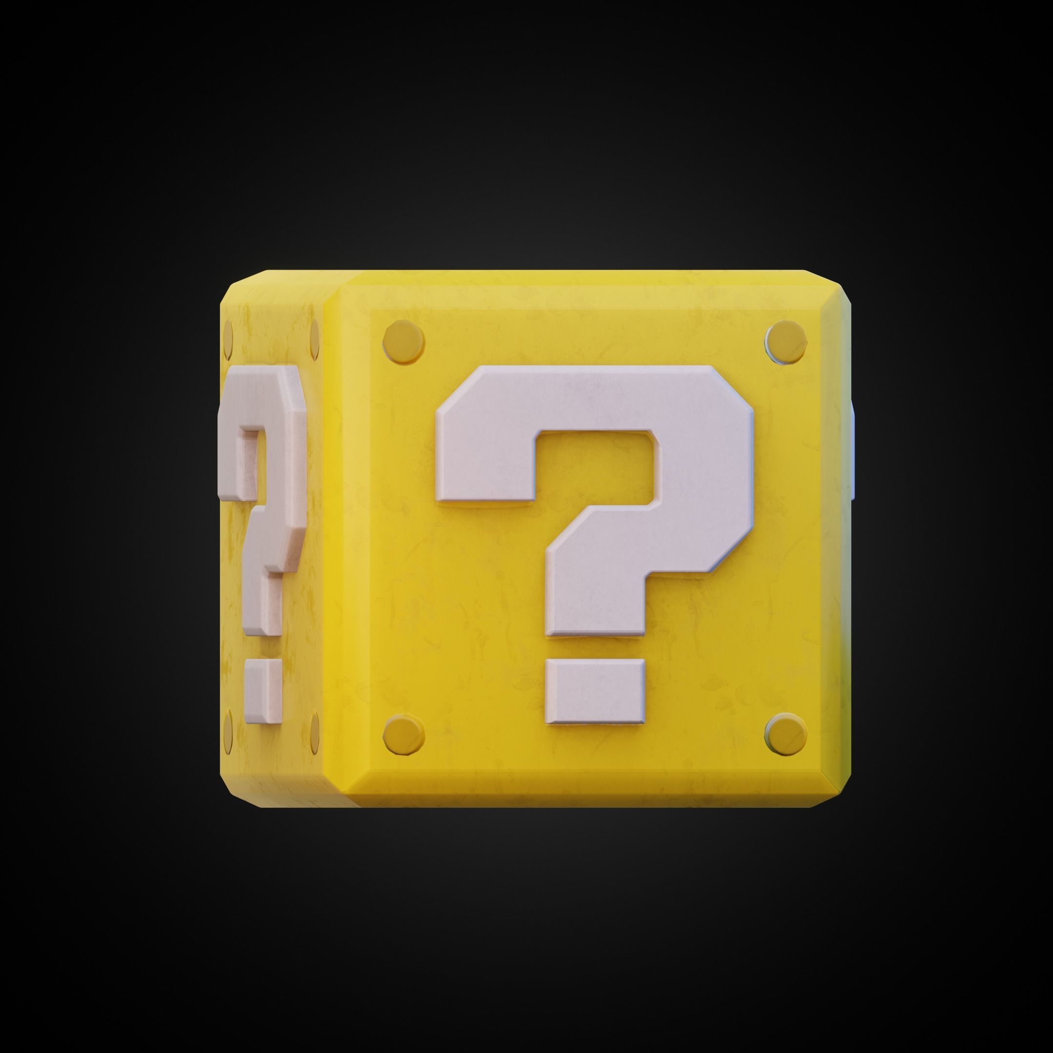 Super Mario Bros Movie Question Block 3D print model_9