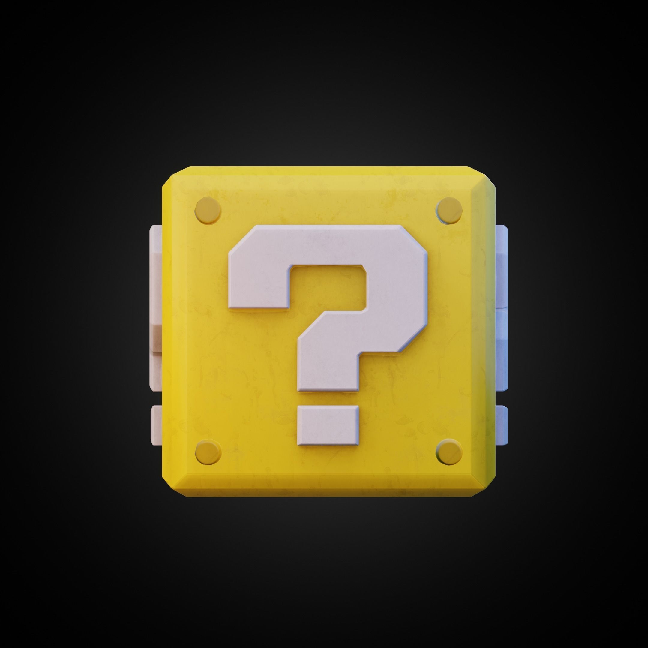 Super Mario Bros Movie Question Block 3D print model_2