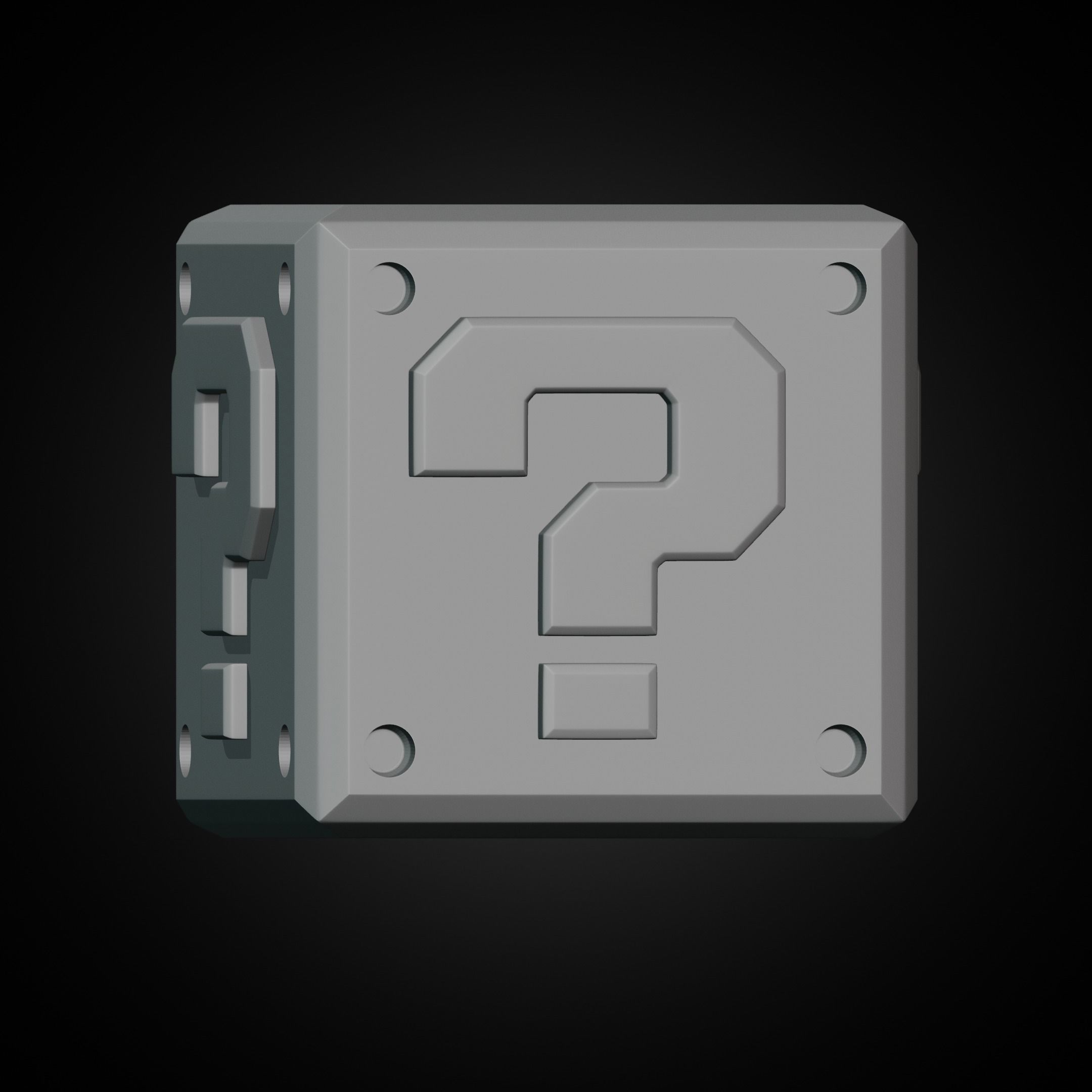 Super Mario Bros Movie Question Block 3D print model_15