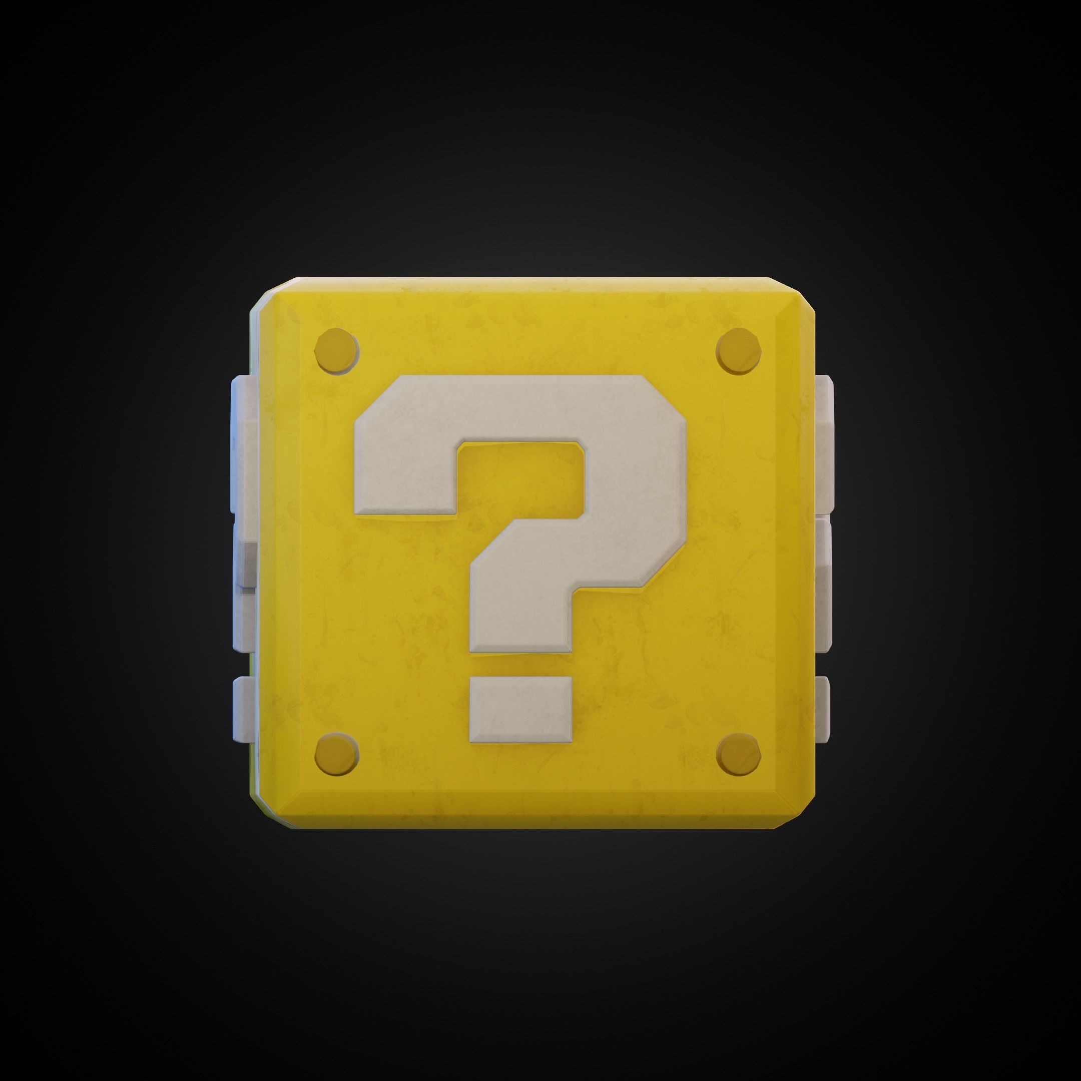 Super Mario Bros Movie Question Block 3D print model_6