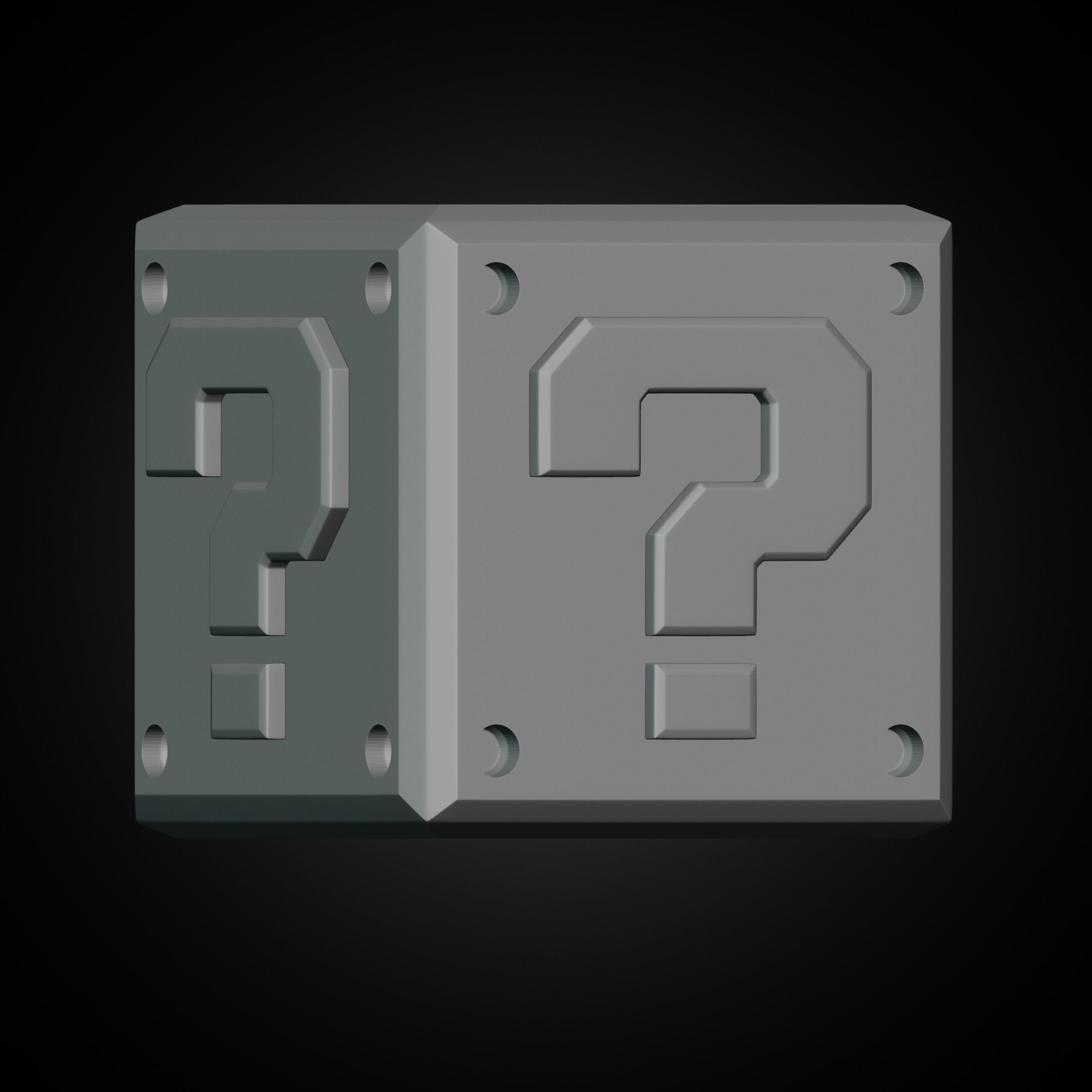Super Mario Bros Movie Question Block 3D print model_17