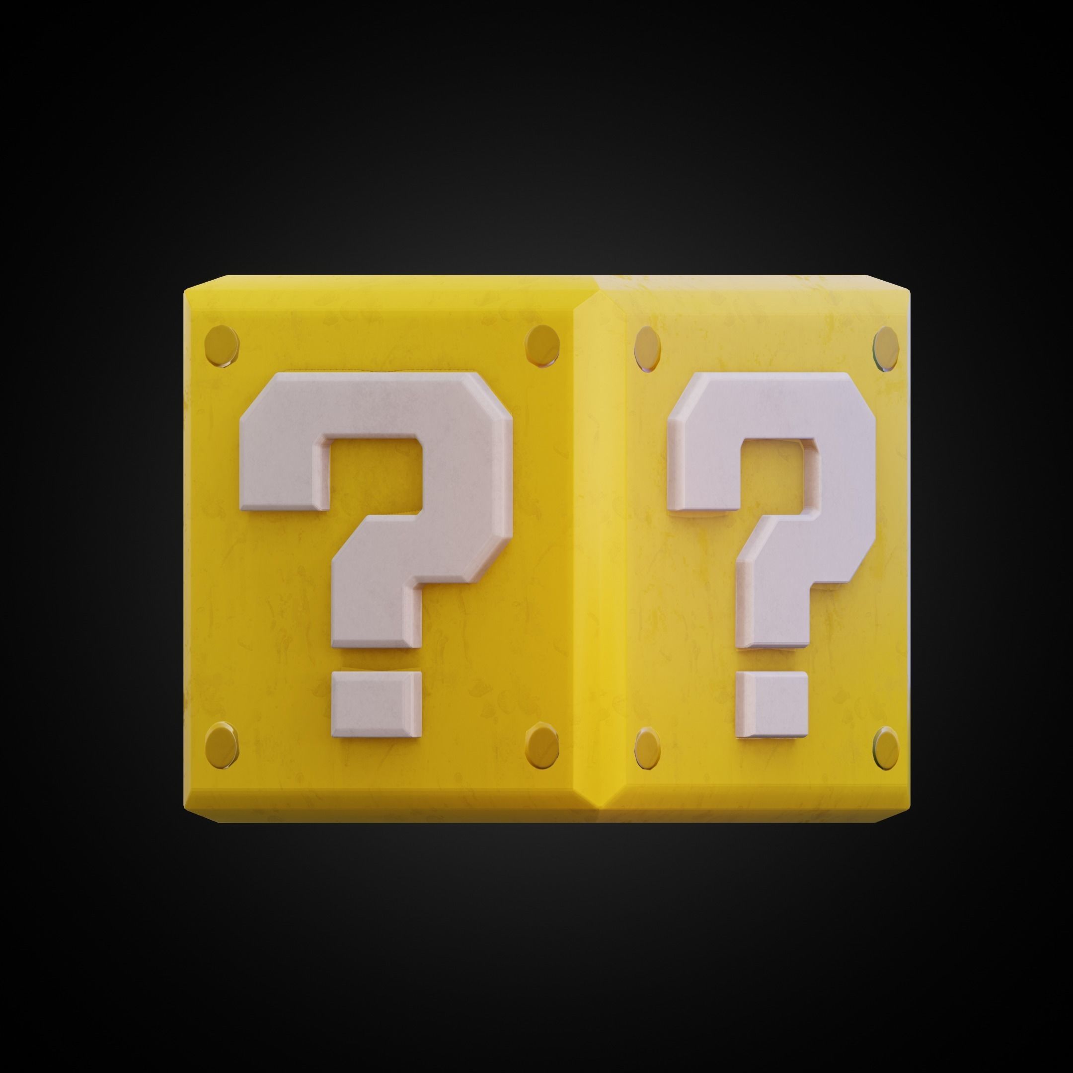 Super Mario Bros Movie Question Block 3D print model_8