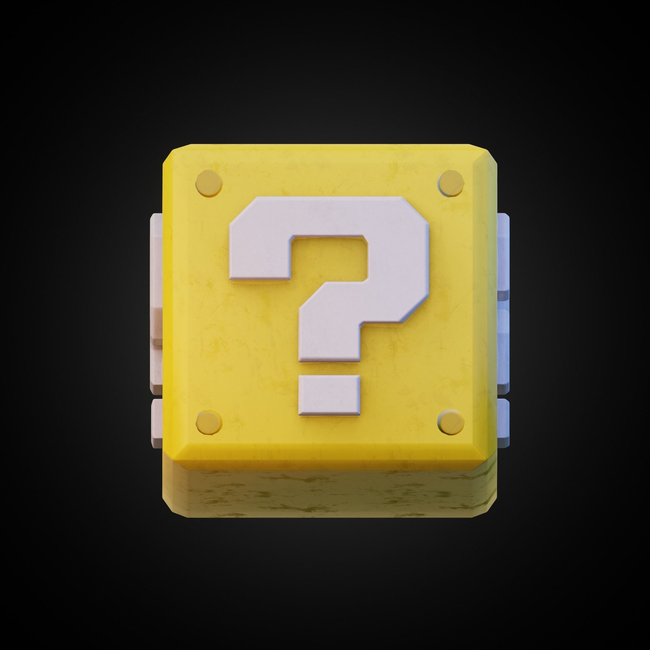 Super Mario Bros Movie Question Block 3D print model_10