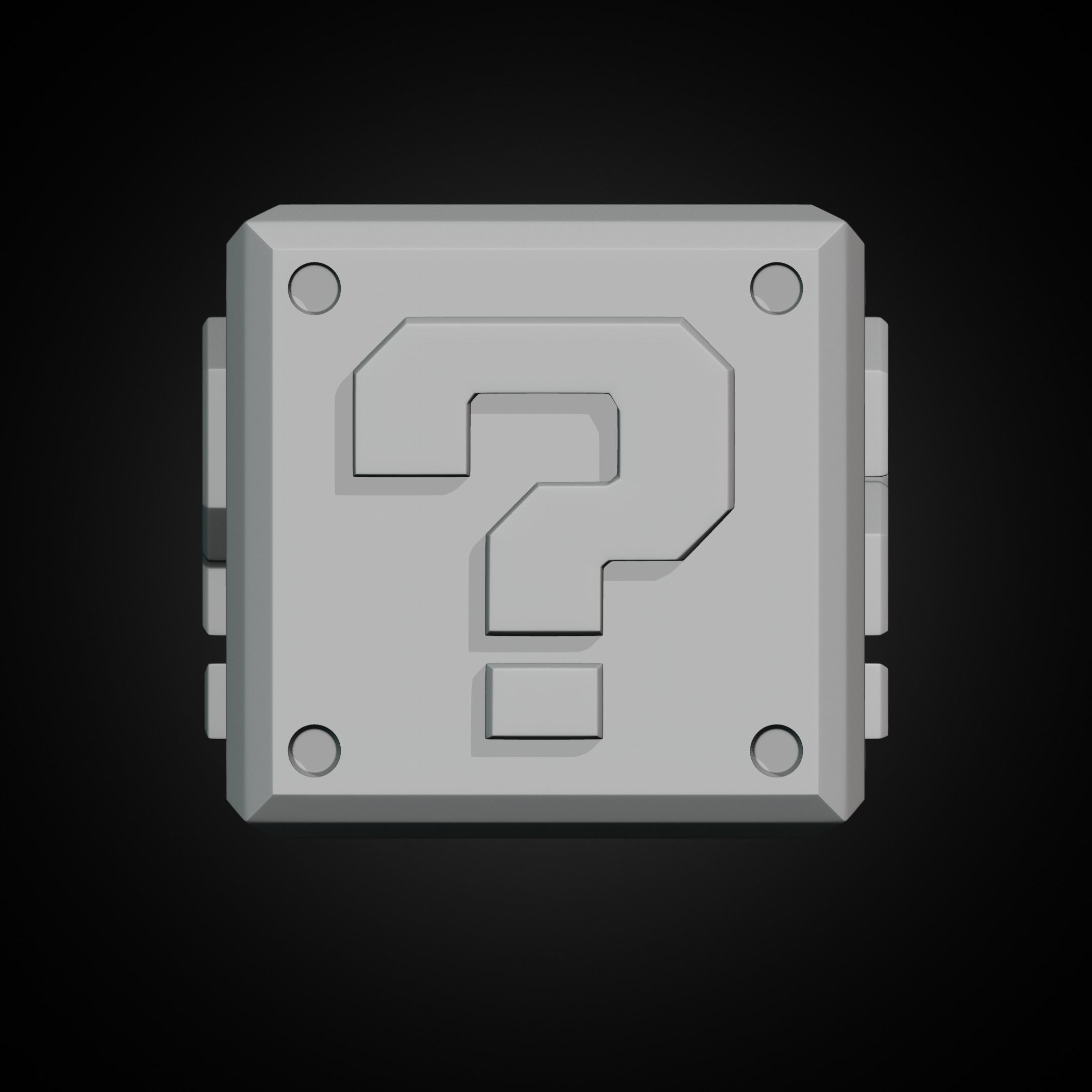 Super Mario Bros Movie Question Block 3D print model_11