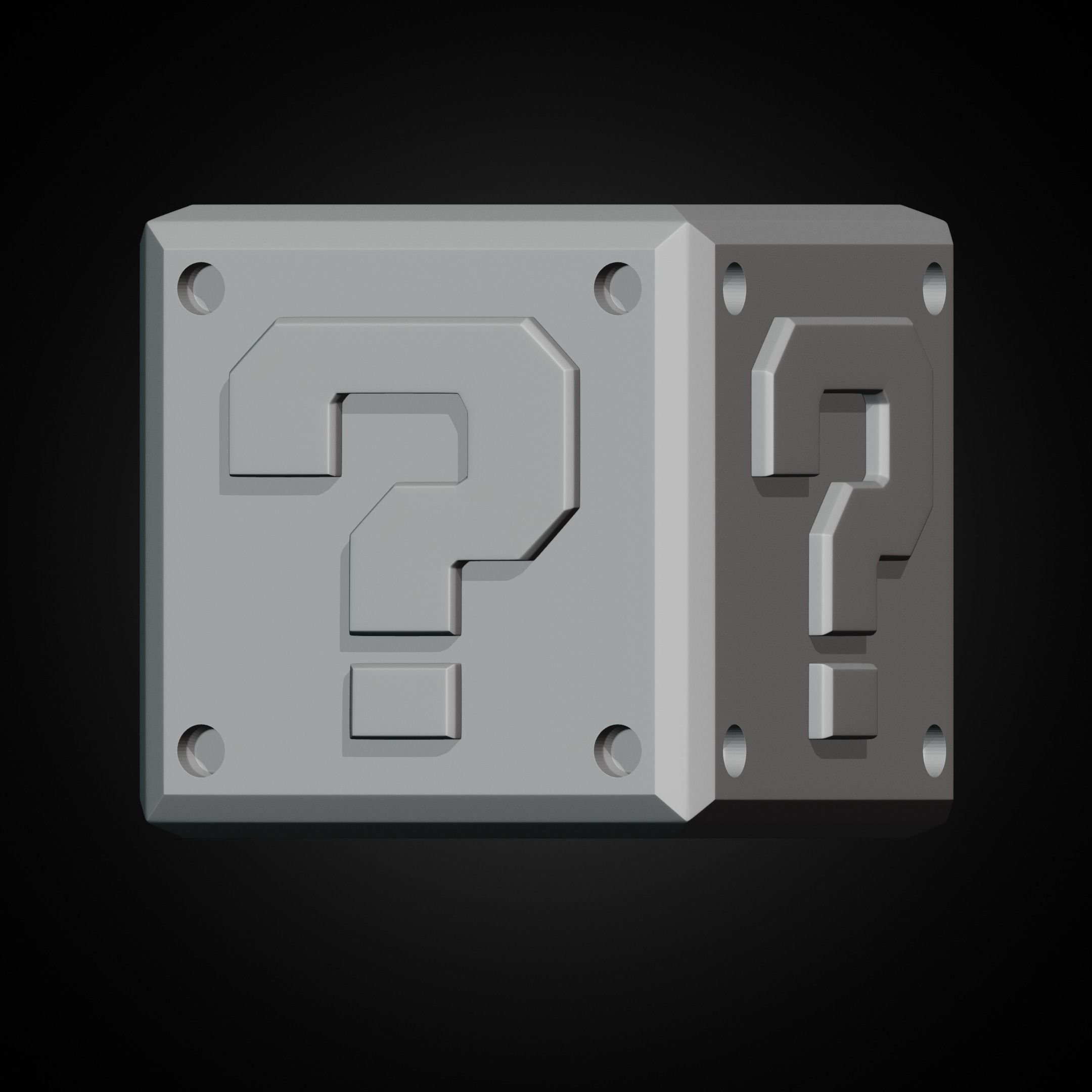 Super Mario Bros Movie Question Block 3D print model_12