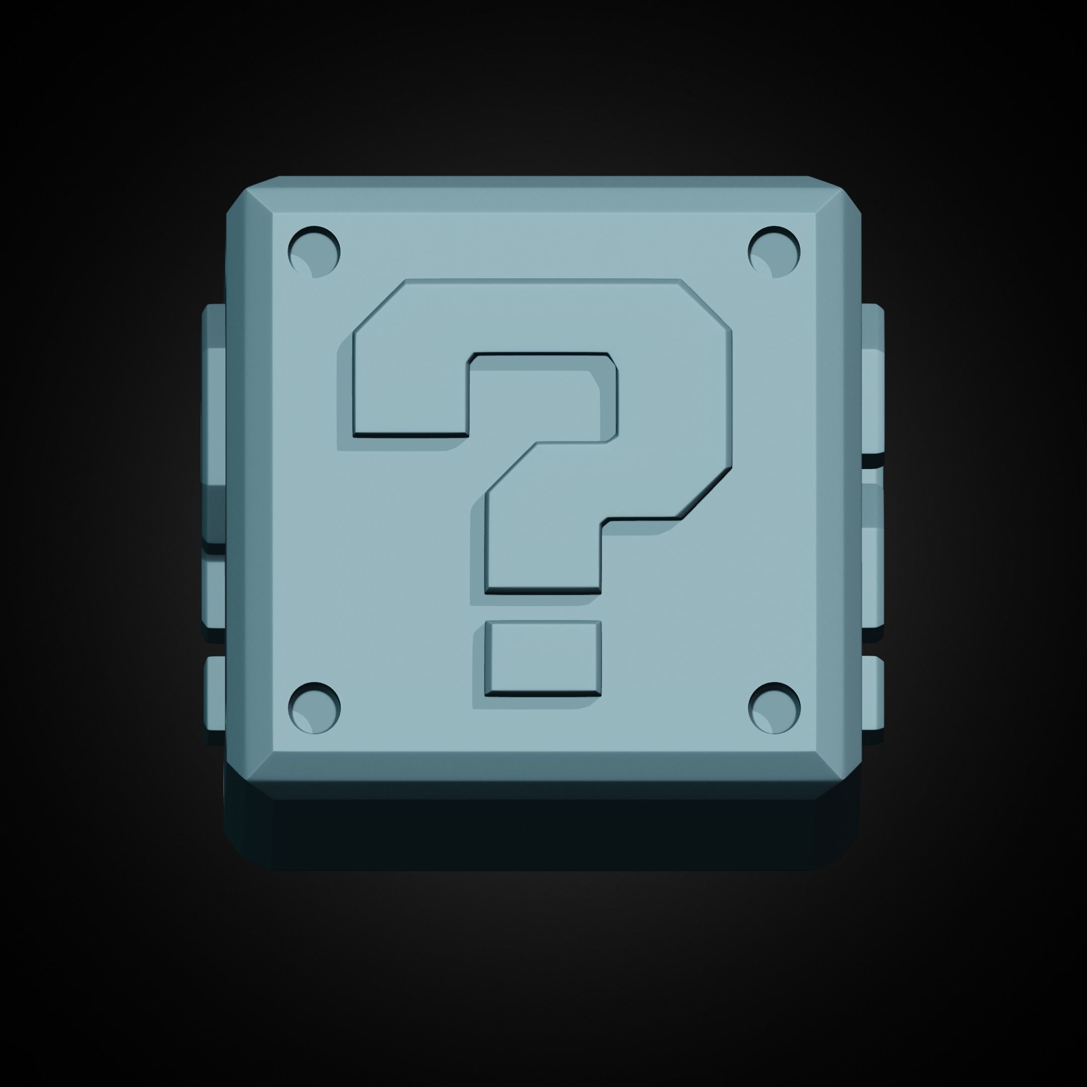 Super Mario Bros Movie Question Block 3D print model_20