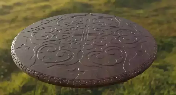 Traditional Kazakh table