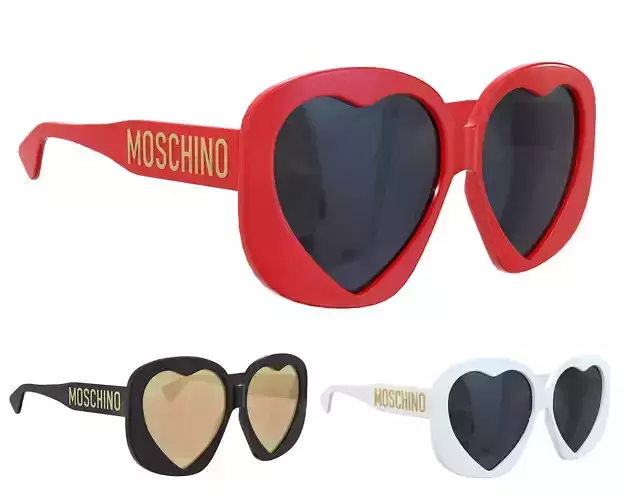 Moschino Heart Lenses Sunglasses