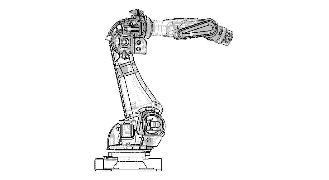 NACHI Spot Welding Robot SRA100H 3D model_11