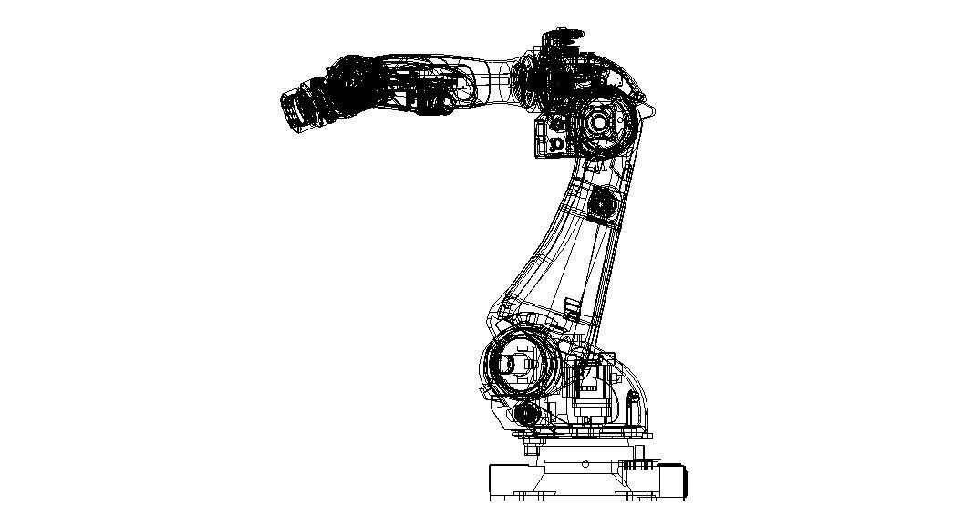 NACHI Spot Welding Robot SRA100H 3D model_8
