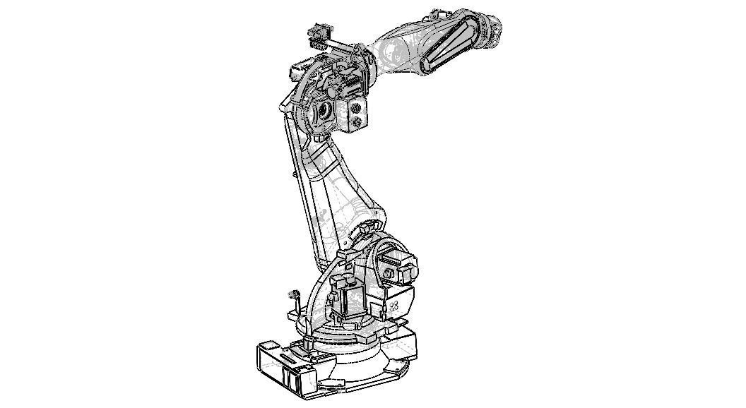 NACHI Spot Welding Robot SRA100H 3D model_31