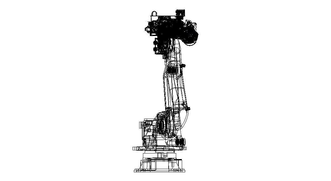 NACHI Spot Welding Robot SRA100H 3D model_28
