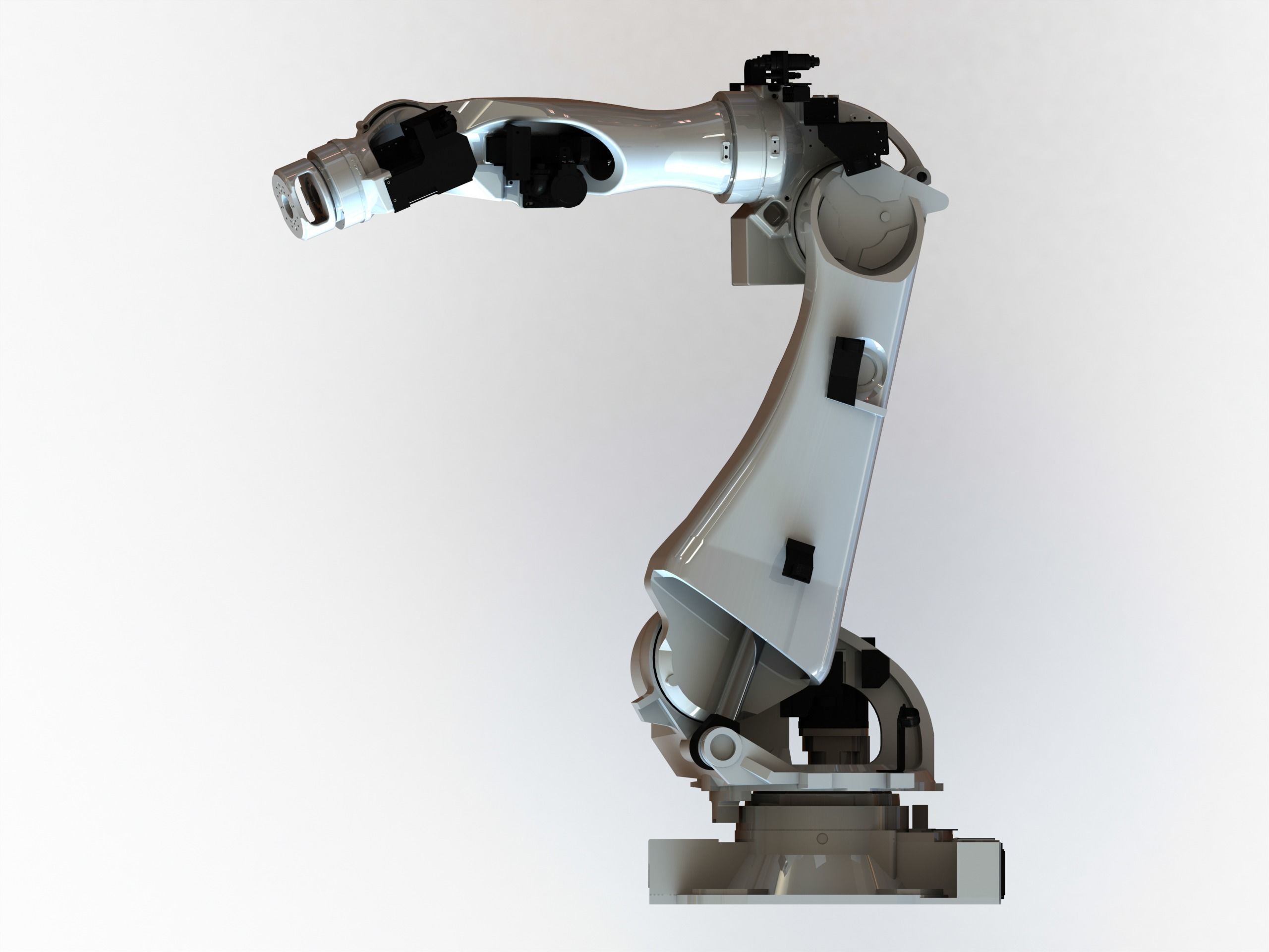NACHI Spot Welding Robot SRA100H 3D model_1