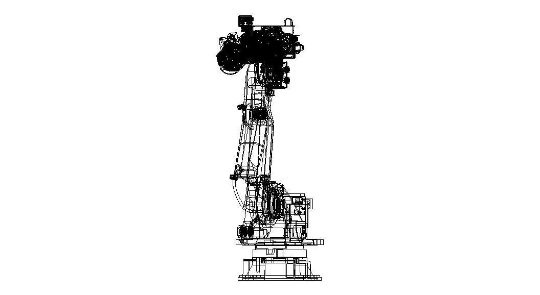 NACHI Spot Welding Robot SRA100H 3D model_24