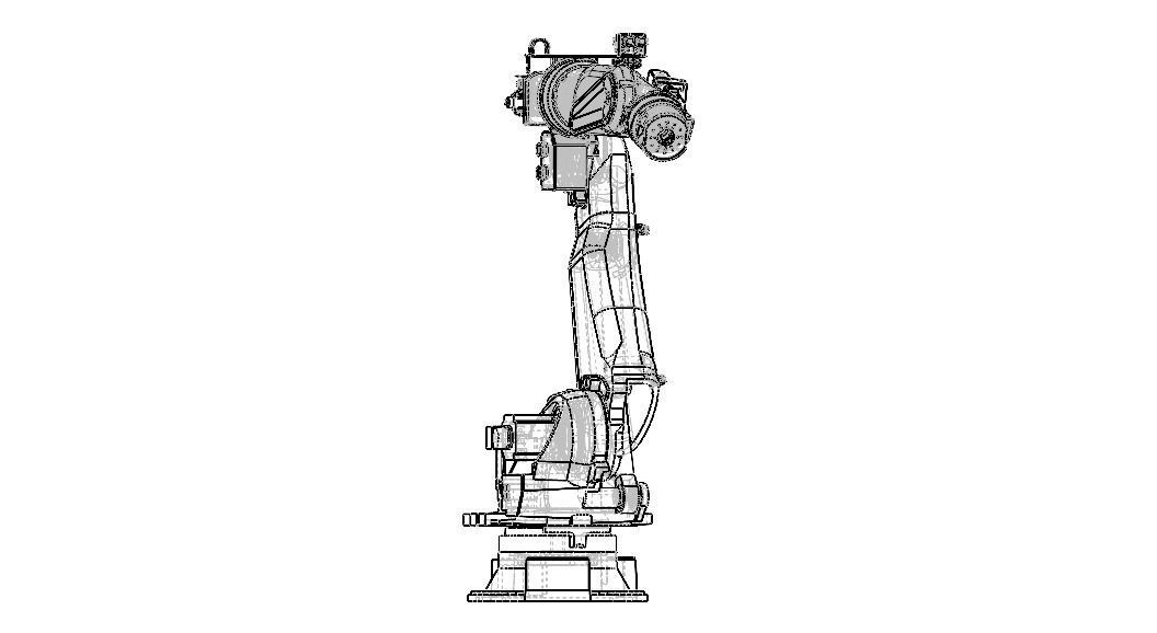 NACHI Spot Welding Robot SRA100H 3D model_27