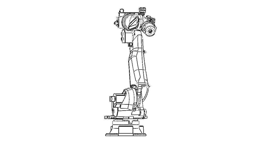 NACHI Spot Welding Robot SRA100H 3D model_26