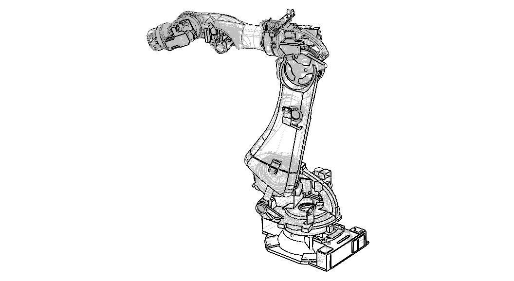 NACHI Spot Welding Robot SRA100H 3D model_3