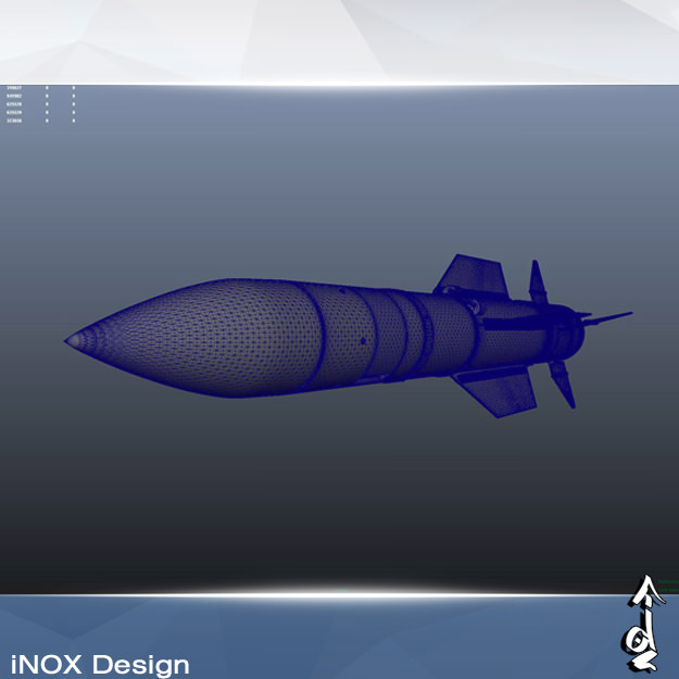 Rocket RVV-BD 3D model_1