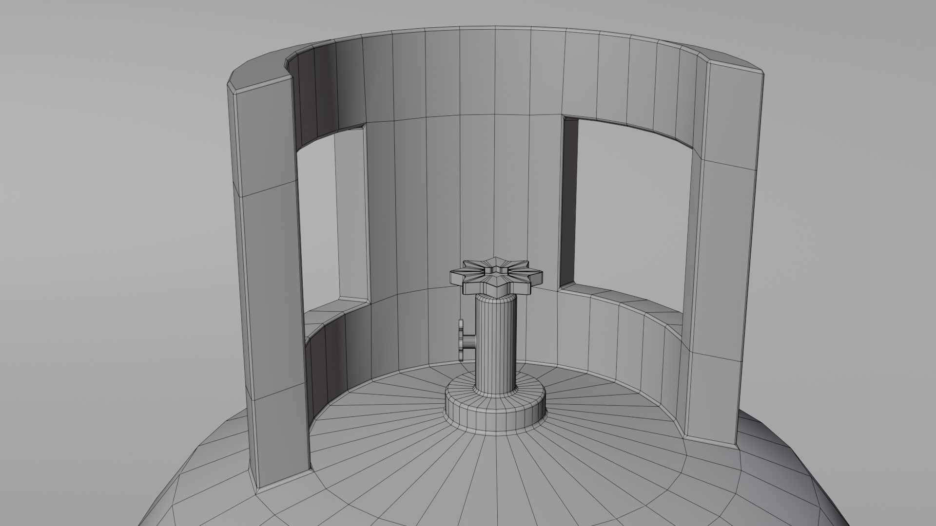 Low - Poly Gas Bottle 3d Model by Nikdox Low-poly 3D model_10